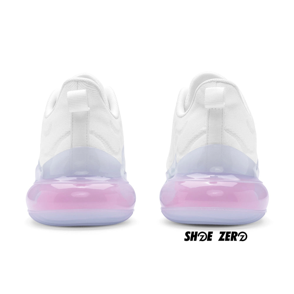 Customizable Rainbow Atmospheric Cushion Running Shoes - Back part of the shoe