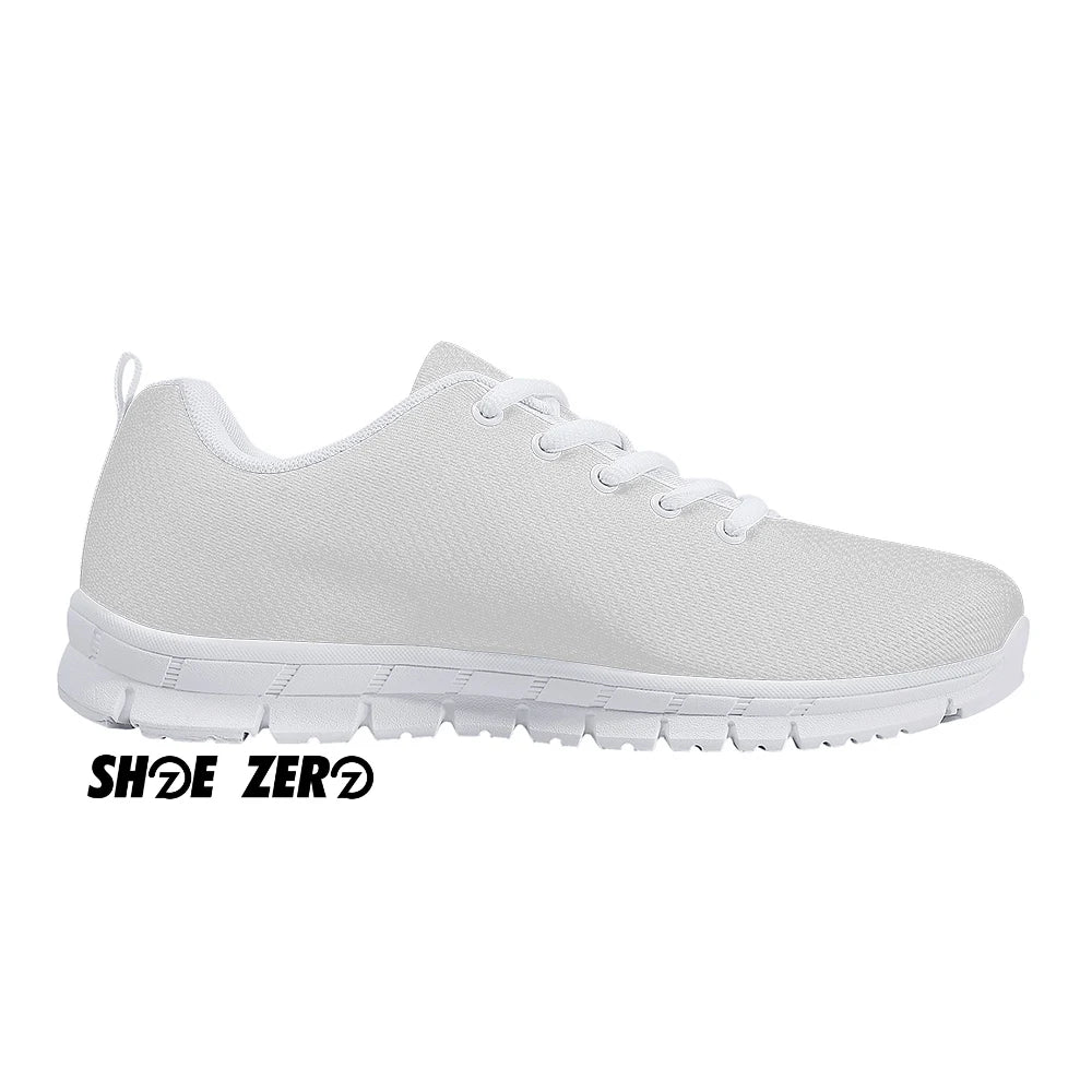 Customizable Running Shoes - Left Inside part of the shoe