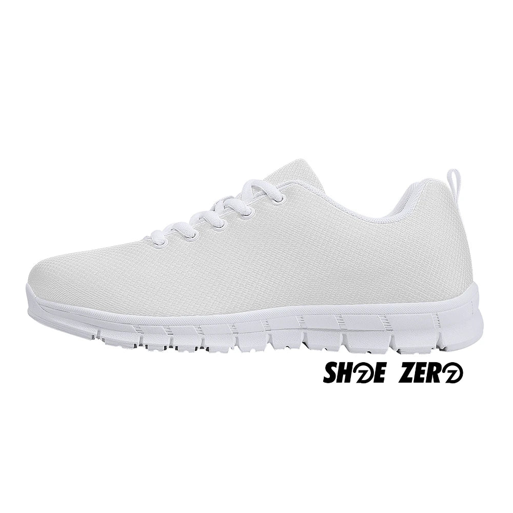 Customizable Running Shoes - Left Outside part of the shoe