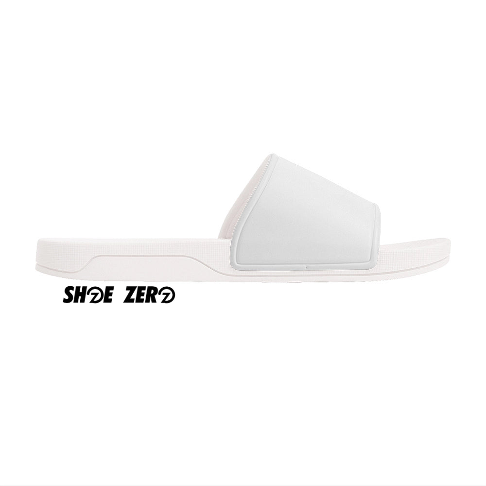 Customizable Slide Sandals - Left Inside part of the shoe