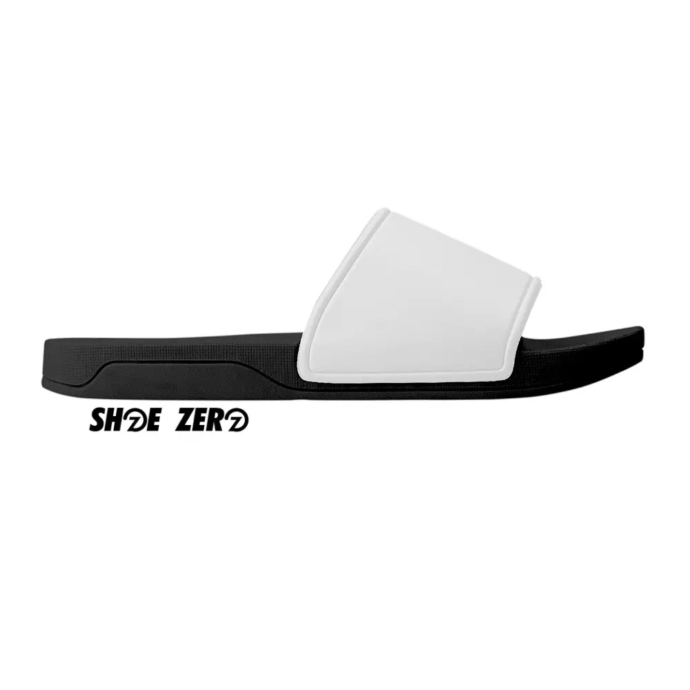 Customizable Slide Sandals (Black)