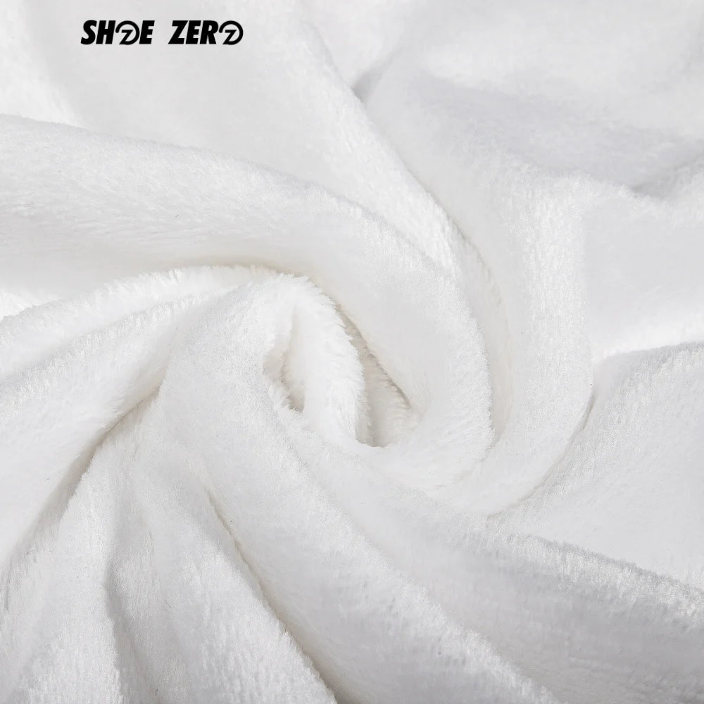 Customizable Soft Polyester Premium Fleece Blanket