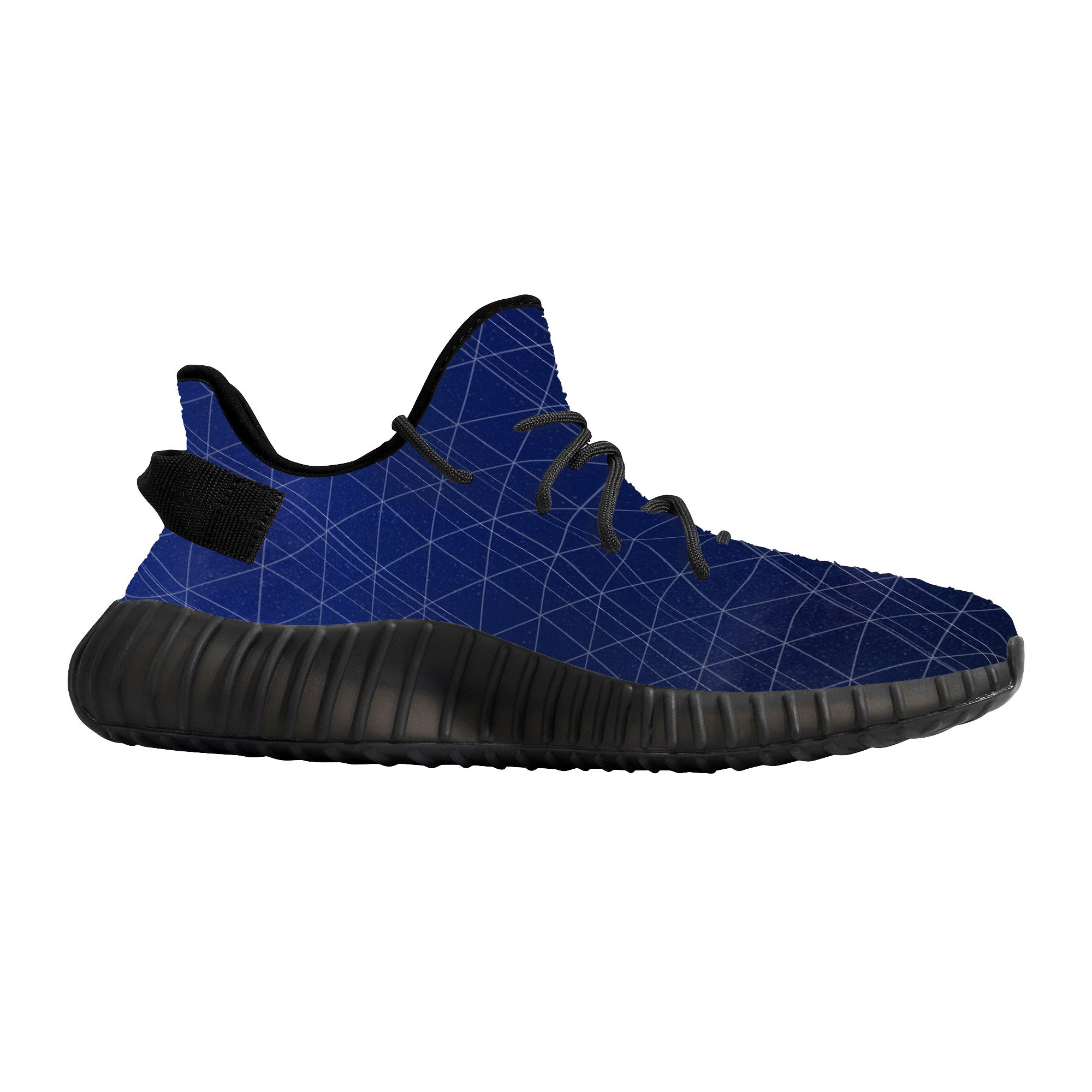 Dillon C Customized Breathable Mesh Knit Sneaker - Black - Shoe Zero