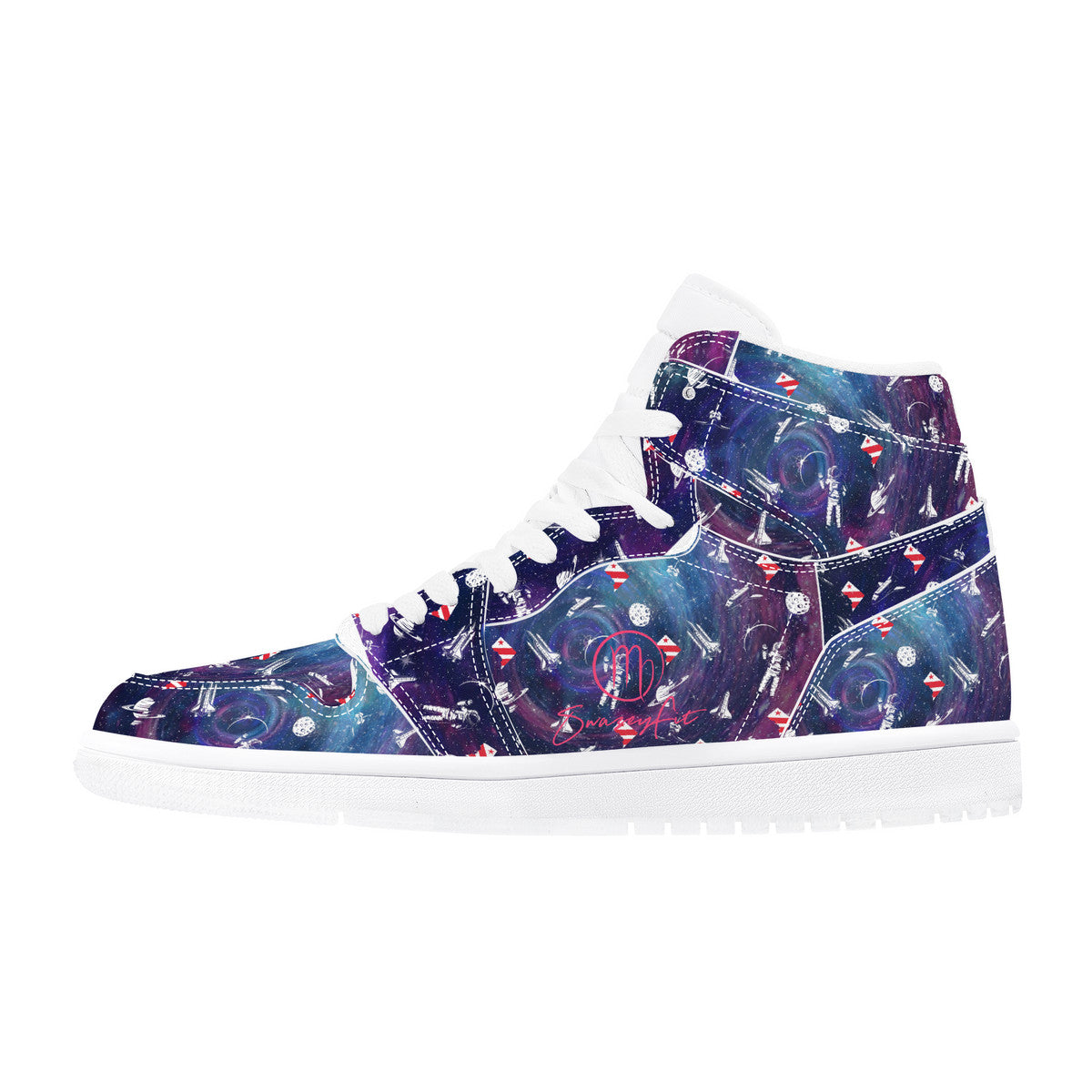 Astronaut Space | High Top Customized | Shoe Zero