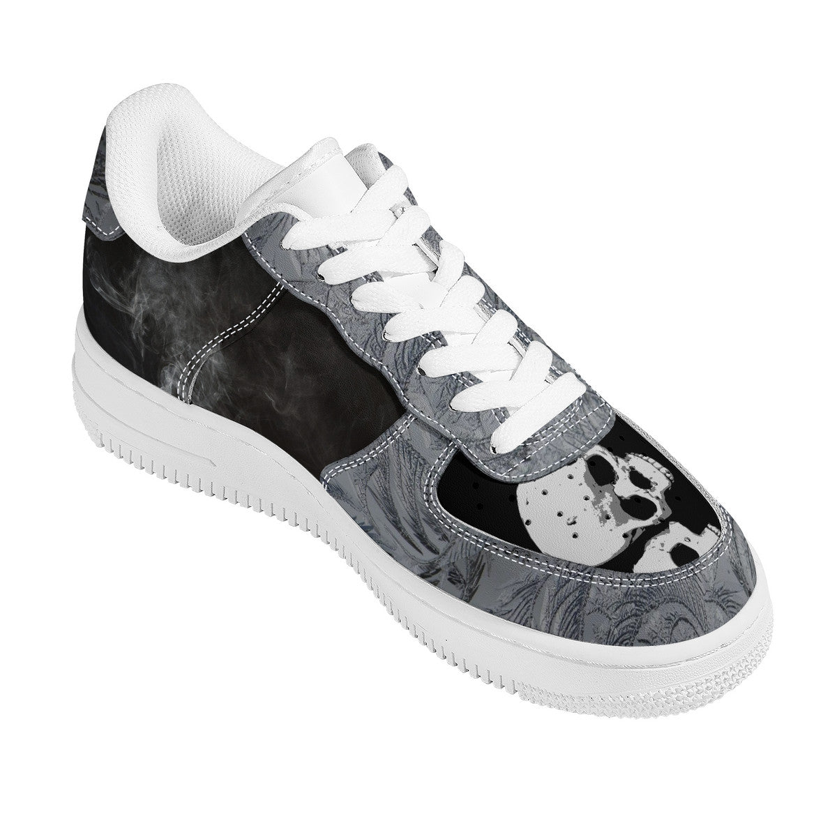 Midnight Smoke Low Tops | Custom Branded Shoes | Shoe Zero