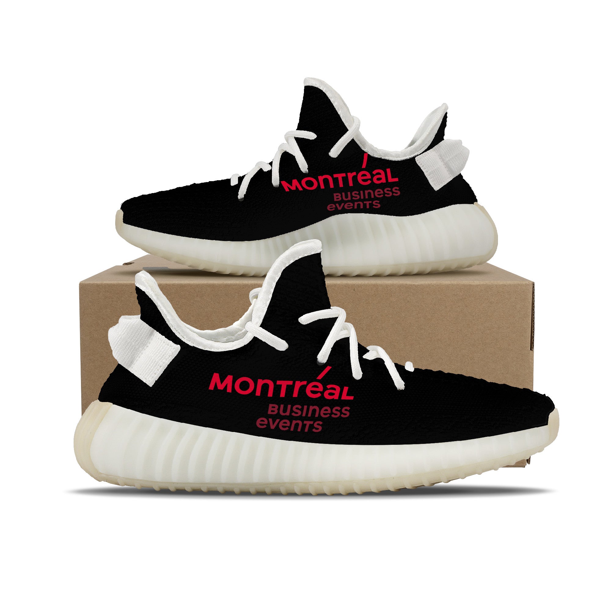 Black Montreal Business Events | Custom Branded Company Shoes | Shoe Zero