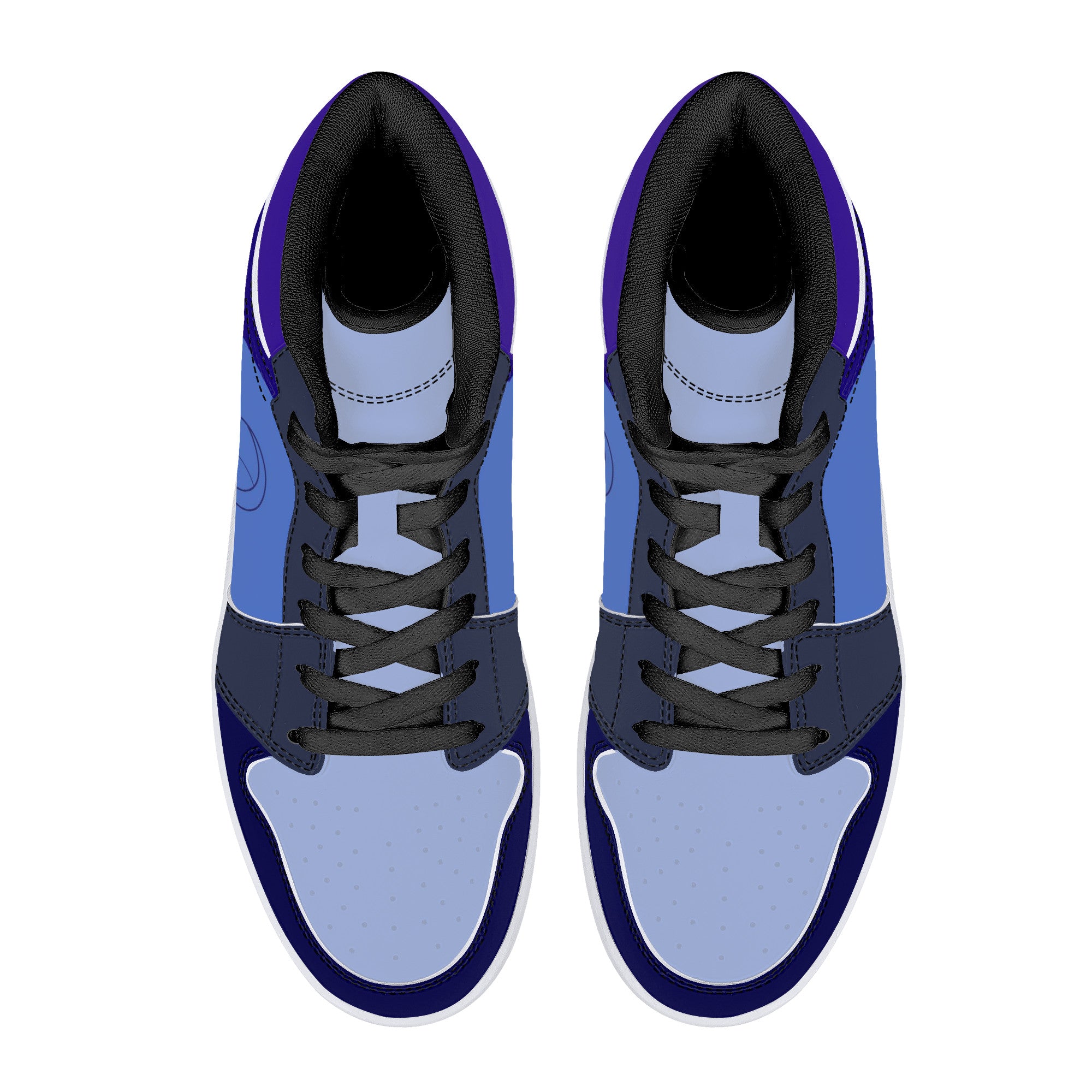 Mason L Custom High-Top Sneakers - Black - Shoe Zero