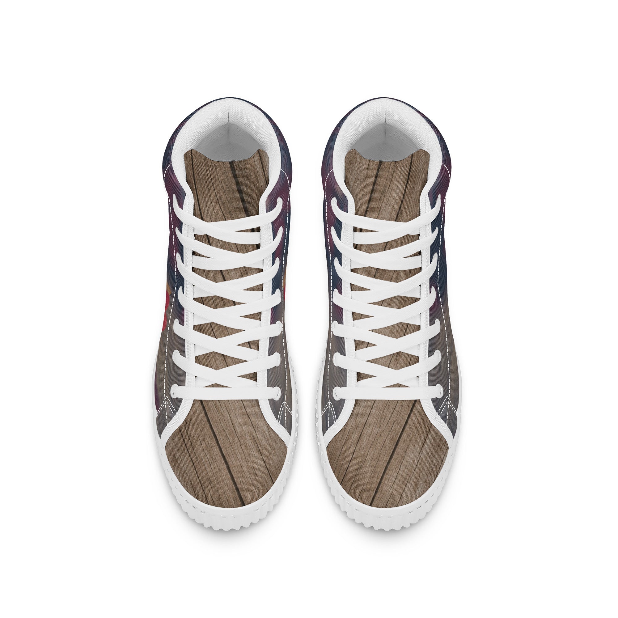 Love Script High Tops | Custom Branded Shoes | Shoe Zero