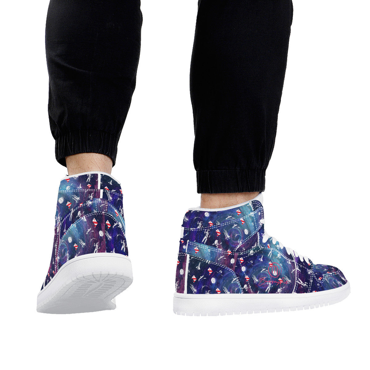 Astronaut Space | High Top Customized | Shoe Zero