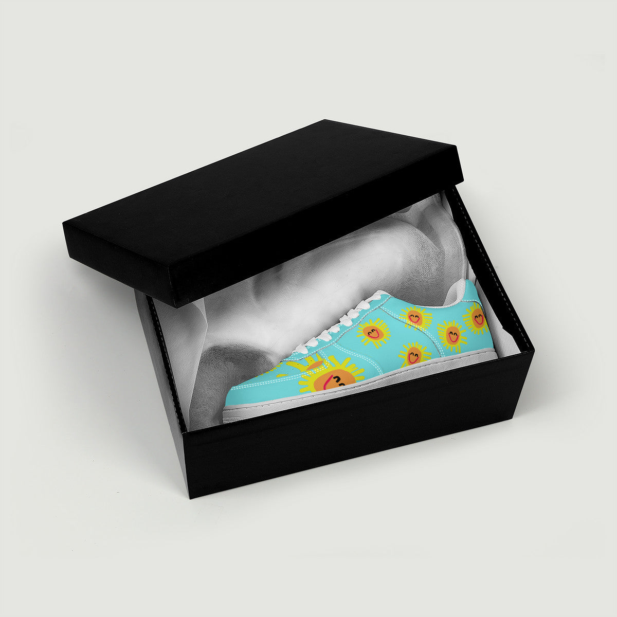 Happy Sunshine Customized Low Top Unisex Sneaker - Shoe Zero