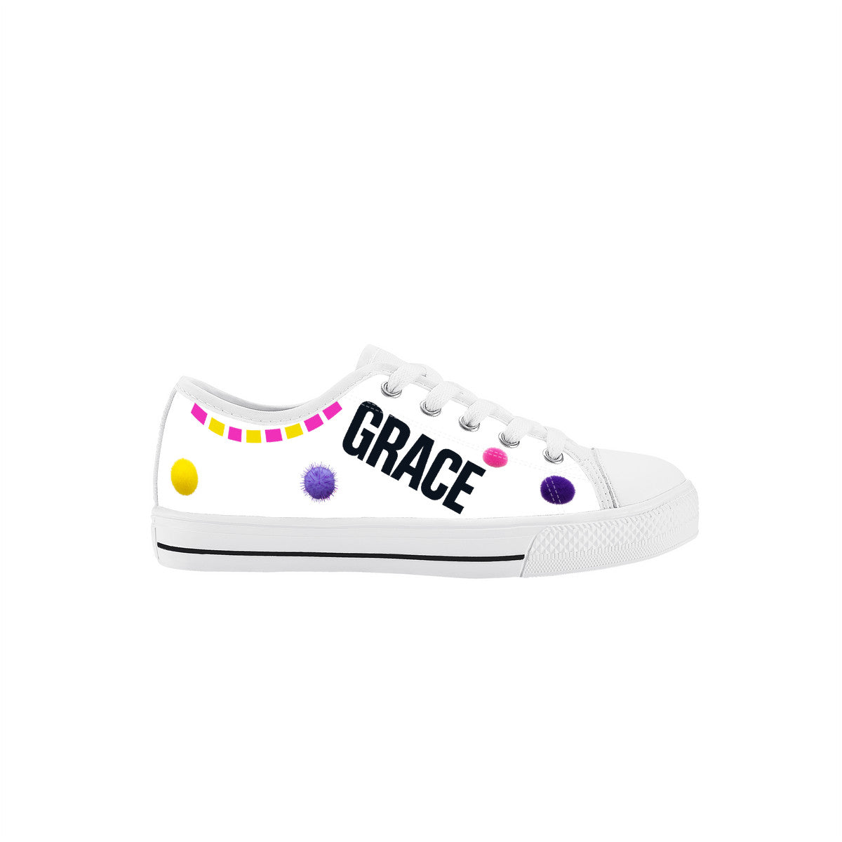 SF_K13 Kids Low Top Canvas Shoes