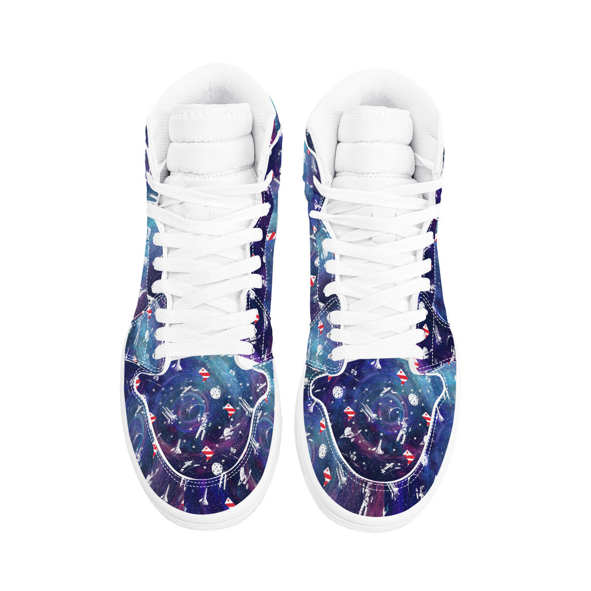Astronaut Space | High Top Customized | Shoe Zero