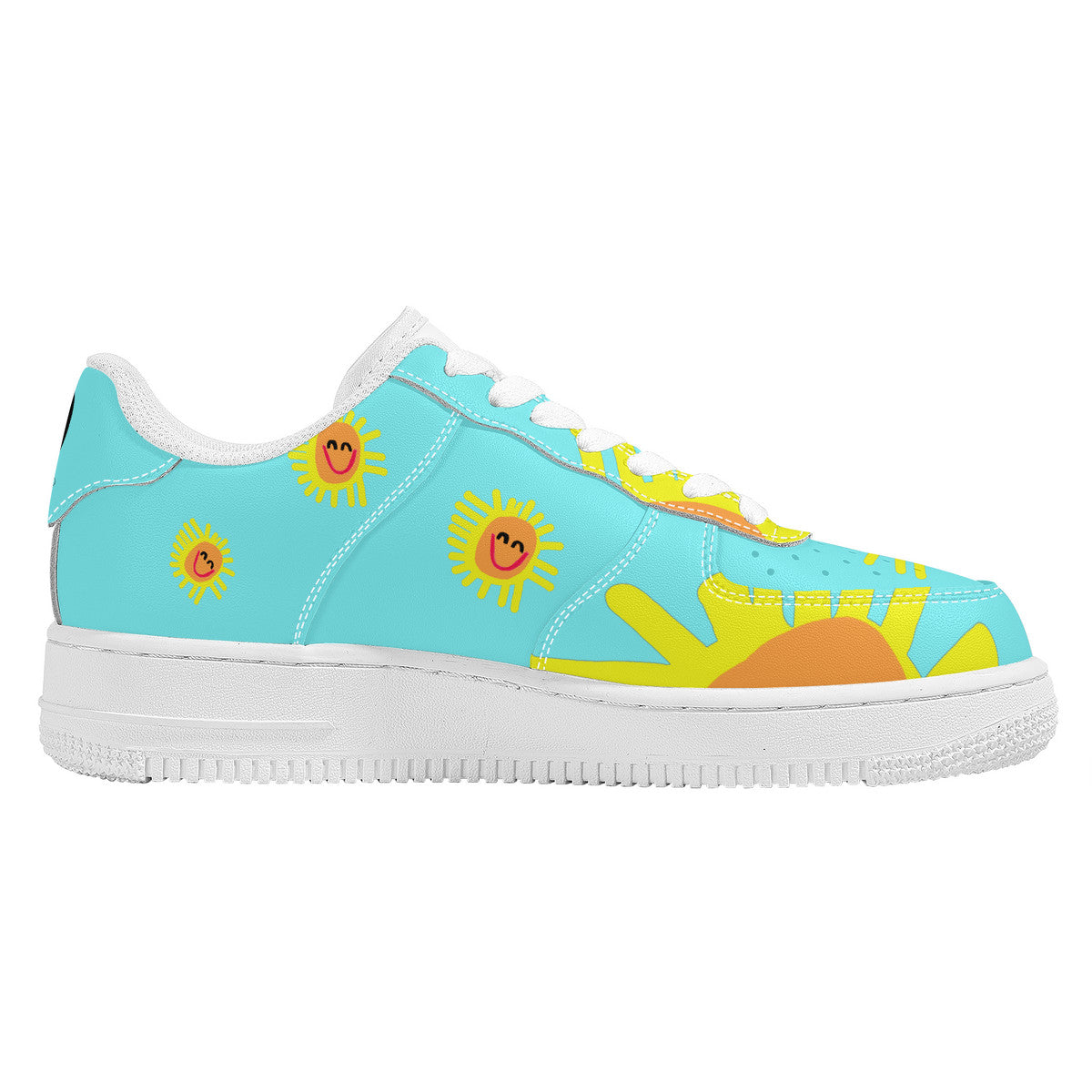 Happy Sunshine Customized Low Top Unisex Sneaker - Shoe Zero