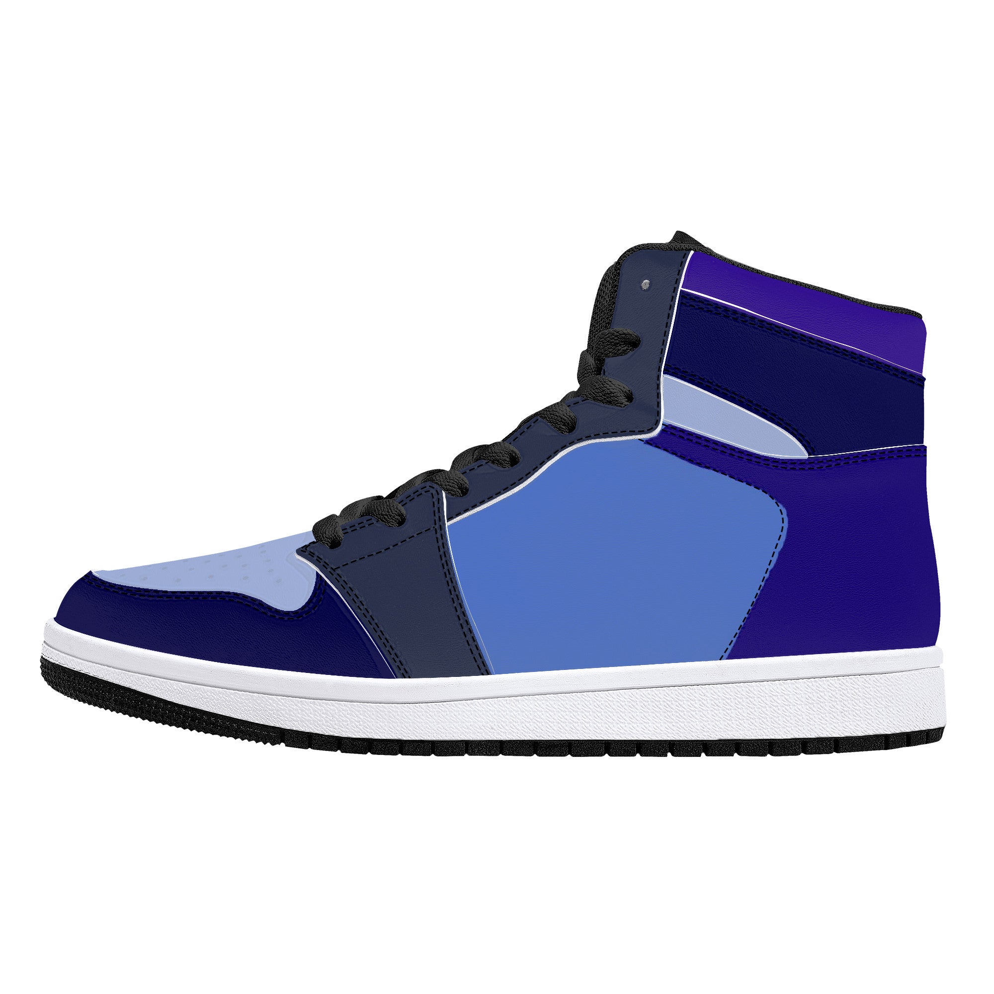 Mason L Custom High-Top Sneakers - Black - Shoe Zero