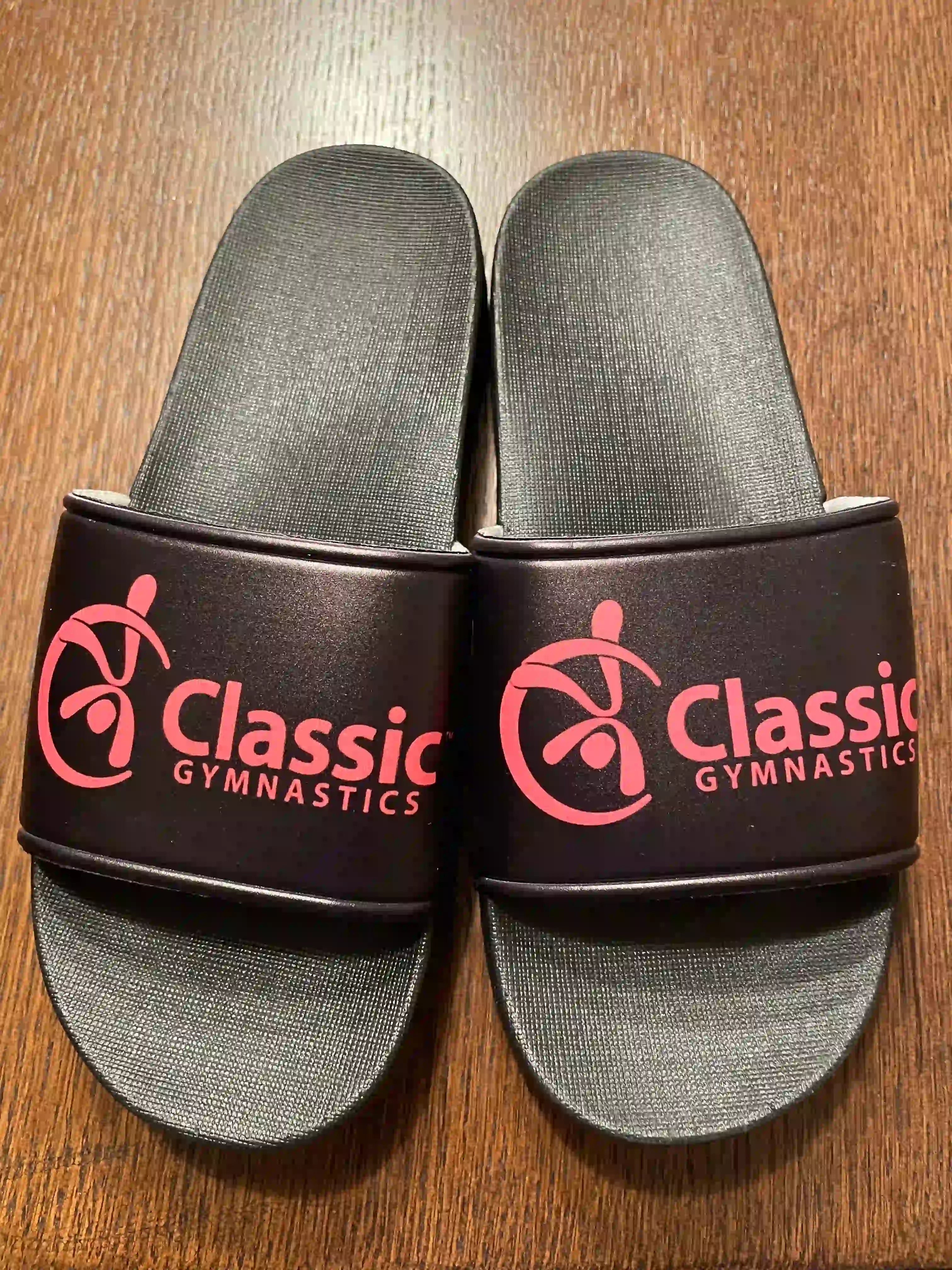 Customizable Slide Sandals (Black)