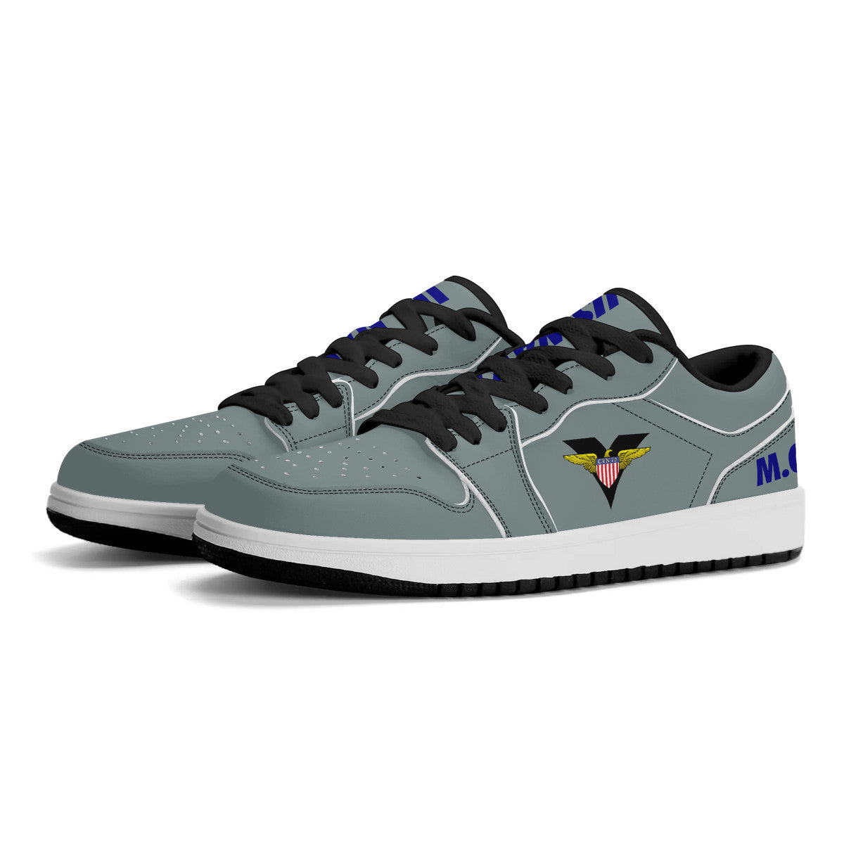 Unisex New Synthetic Leather Low Top Sneakers