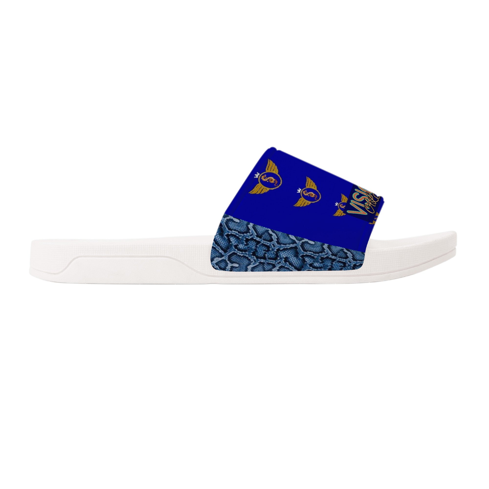 Slide Sandals - White V1 | Sandals Customized | Shoe Zero