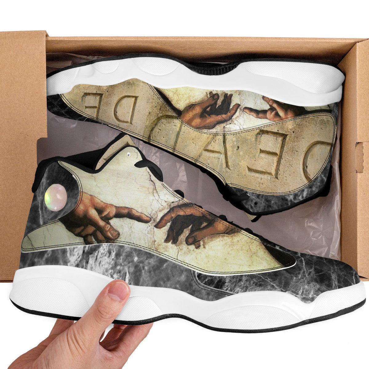 Creation of Adam | Basketball Shoes Customized | Shoe Zero