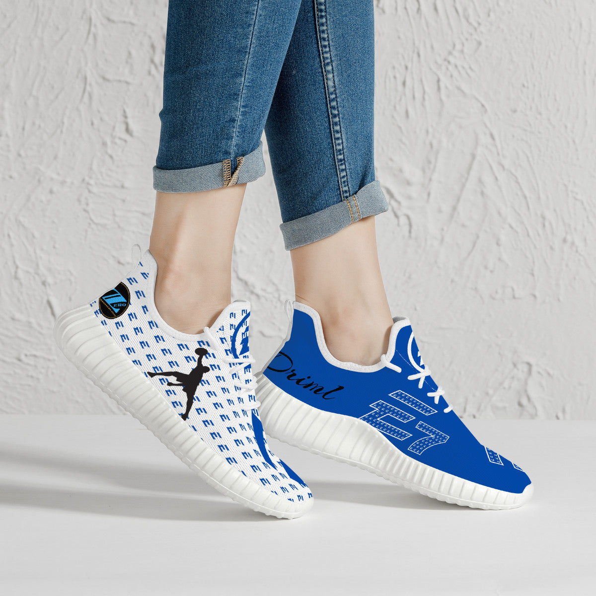 E7 Driml Mesh Knit Sneakers | High Top Customized | Shoe Zero