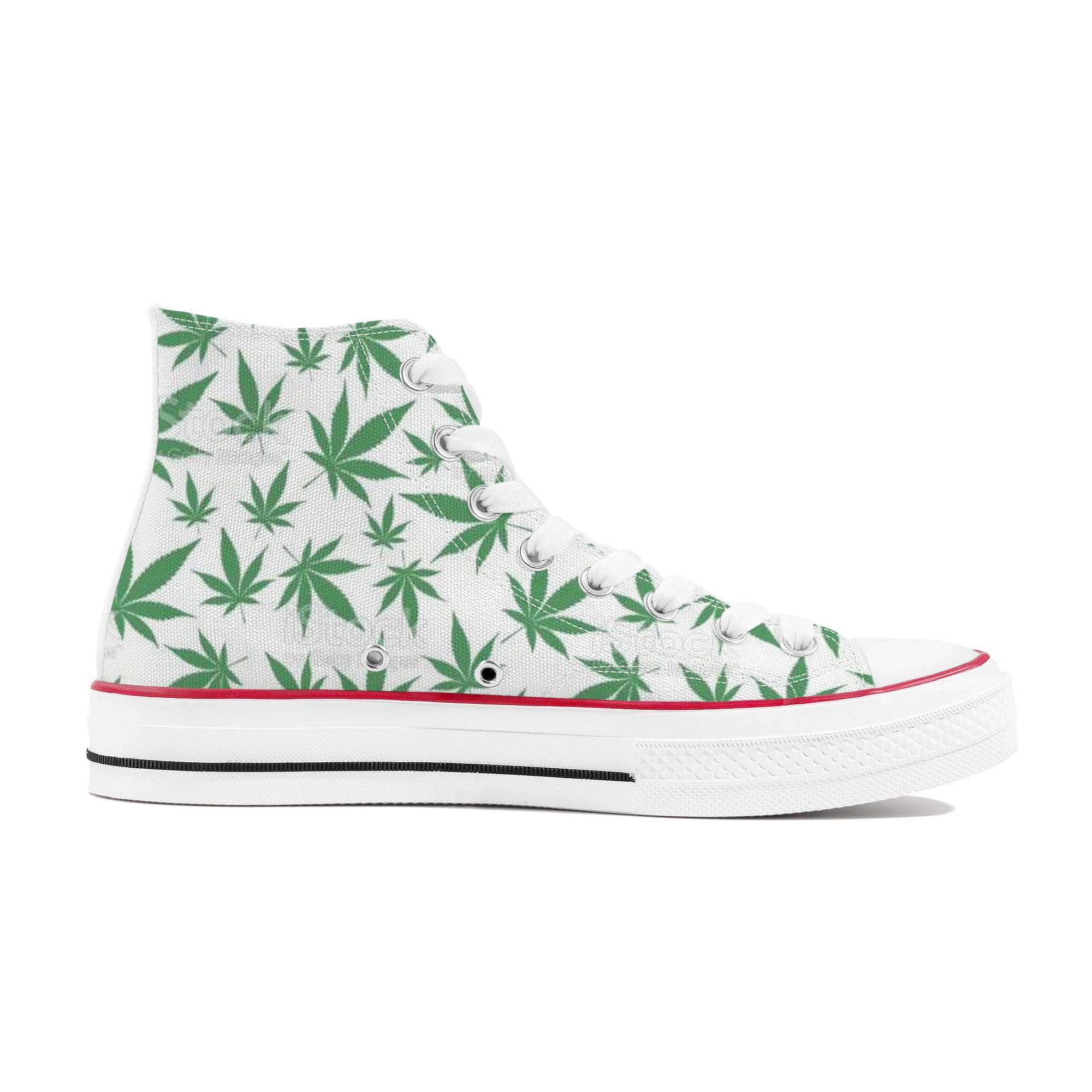 Custom Weed Shoes | High Top Customized | Shoe Zero