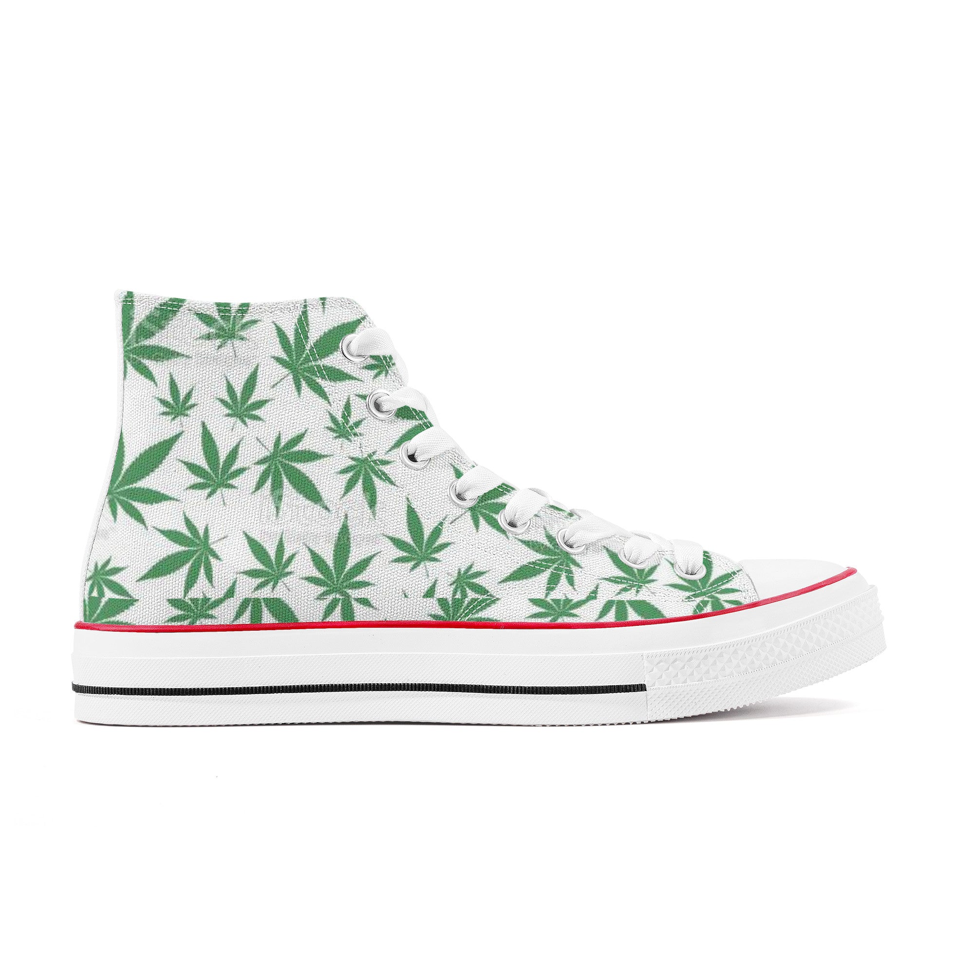 Custom Weed Shoes | High Top Customized | Shoe Zero