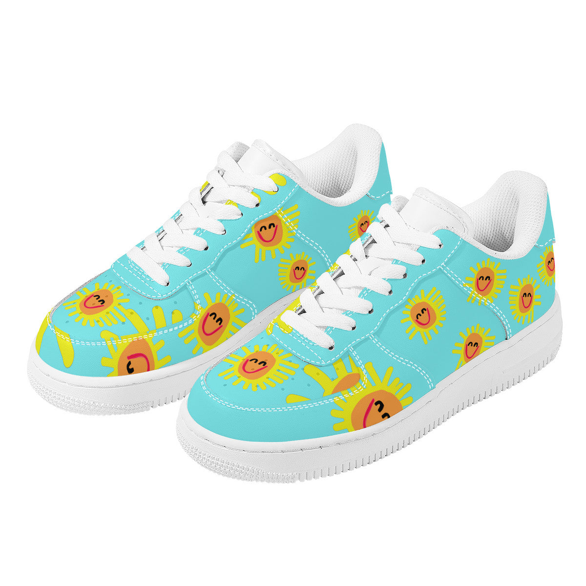 Happy Sunshine Customized Low Top Unisex Sneaker - Shoe Zero