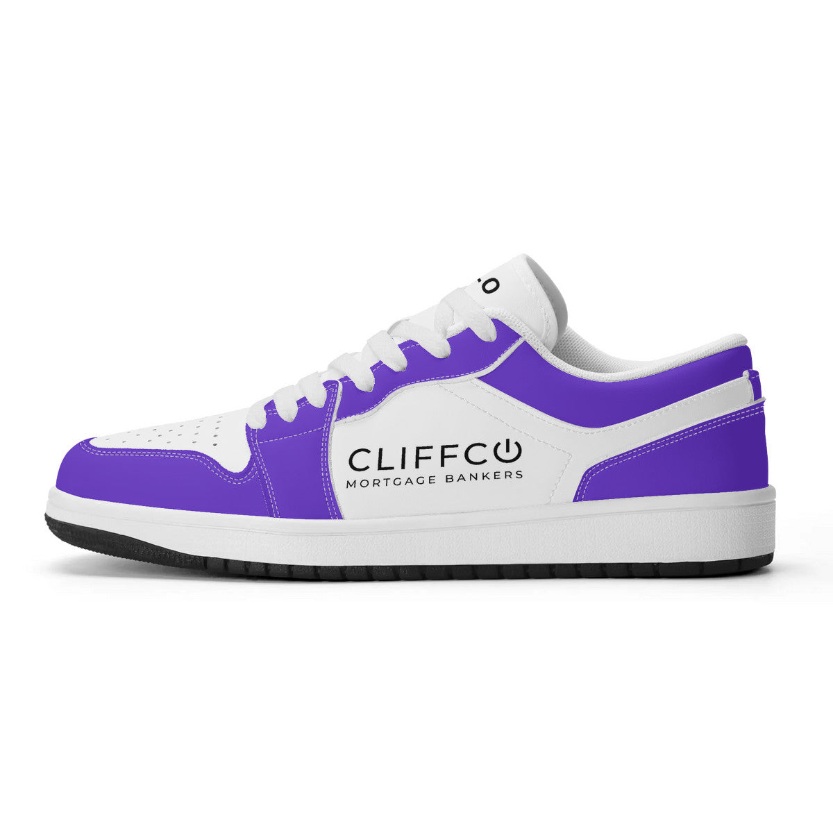 Cliffco Mortgage Bankers | Custom Branded Shoes | Shoe Zero V2
