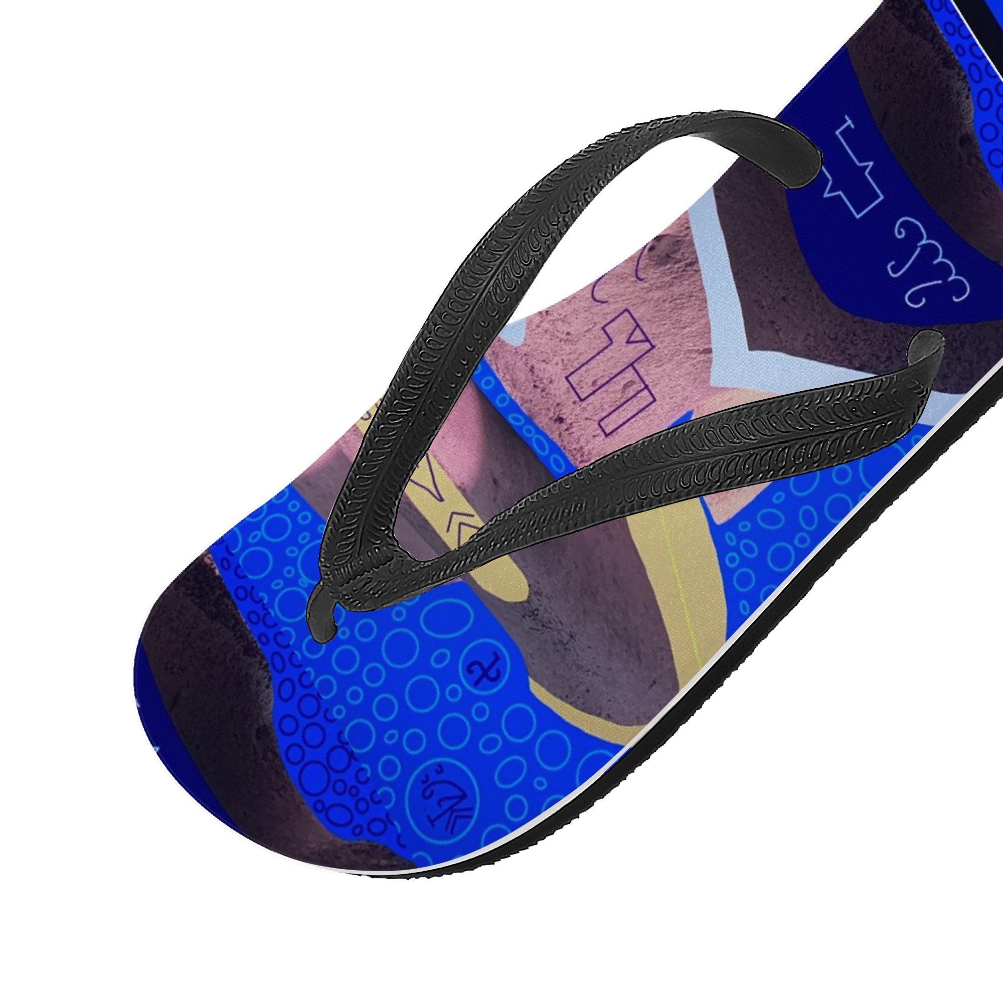 Coolourful flipflop- Forever in peace flip by Sylliboy - Shoe Zero