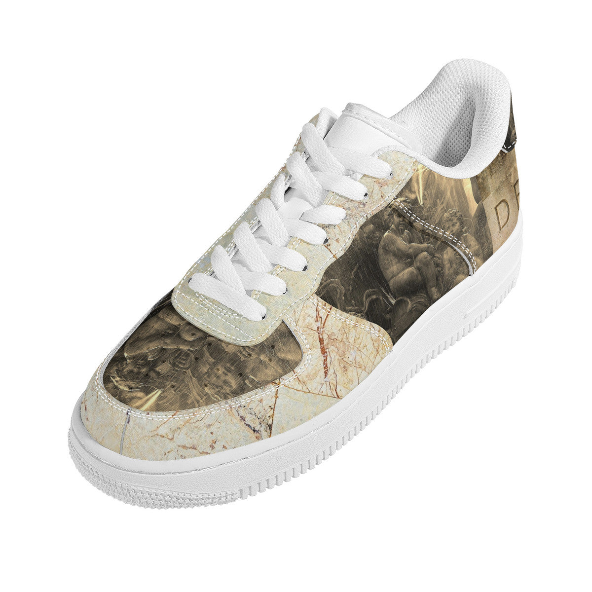 Marble Texture Low Tops | Custom Branded Shoes | Shoe Zero