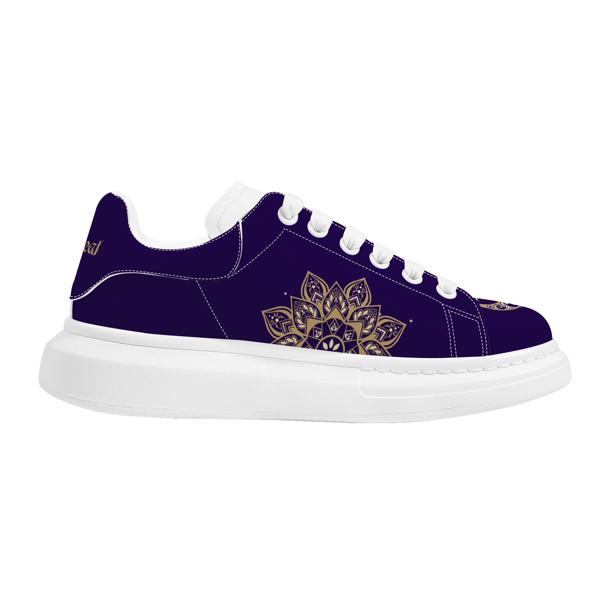 Llayda W Customized Low Top Shoes - White - Shoe Zero
