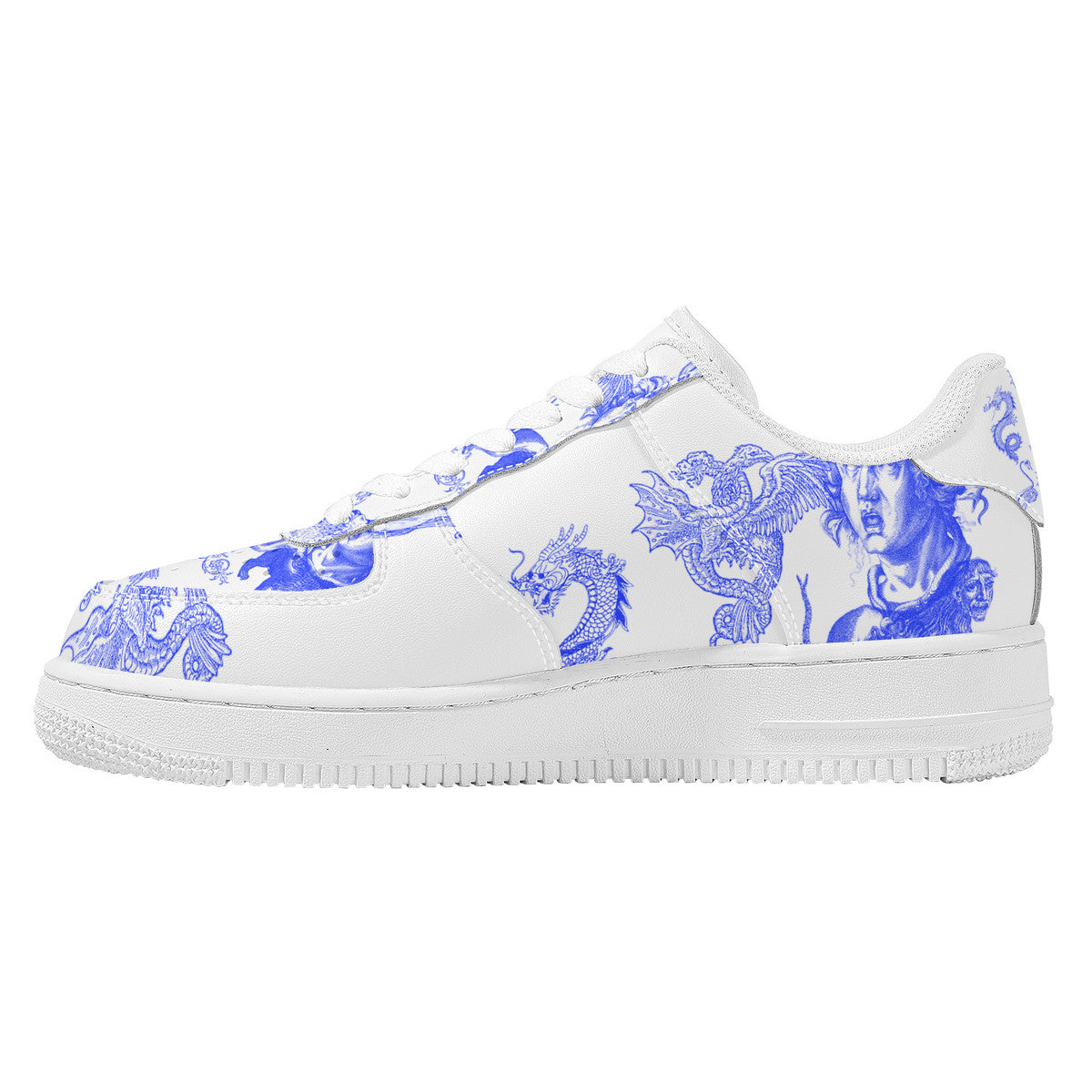Blue Dragon | Custom Cool Shoes | Shoe Zero