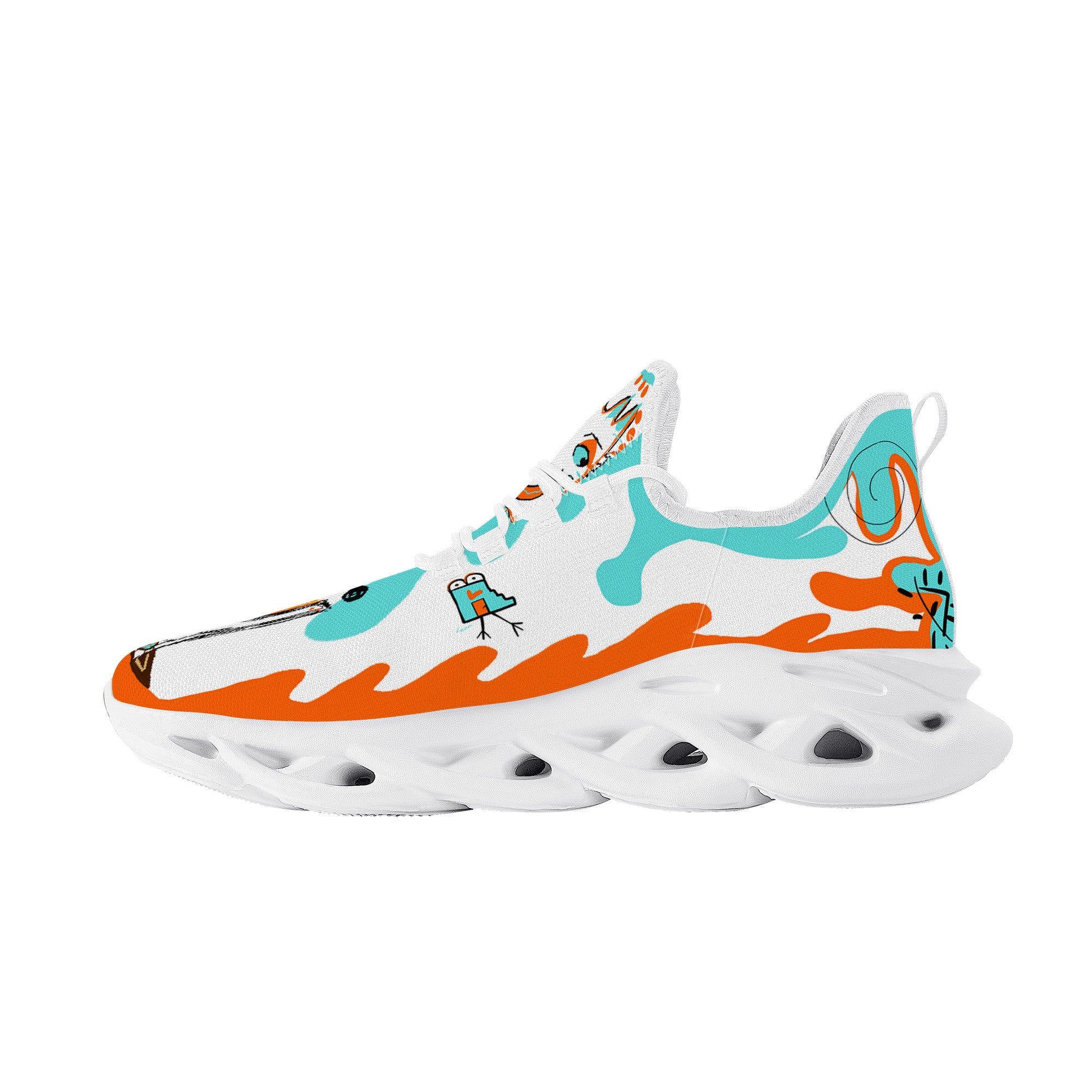 Masha M Customized Flex Control Sneaker - White - Shoe Zero