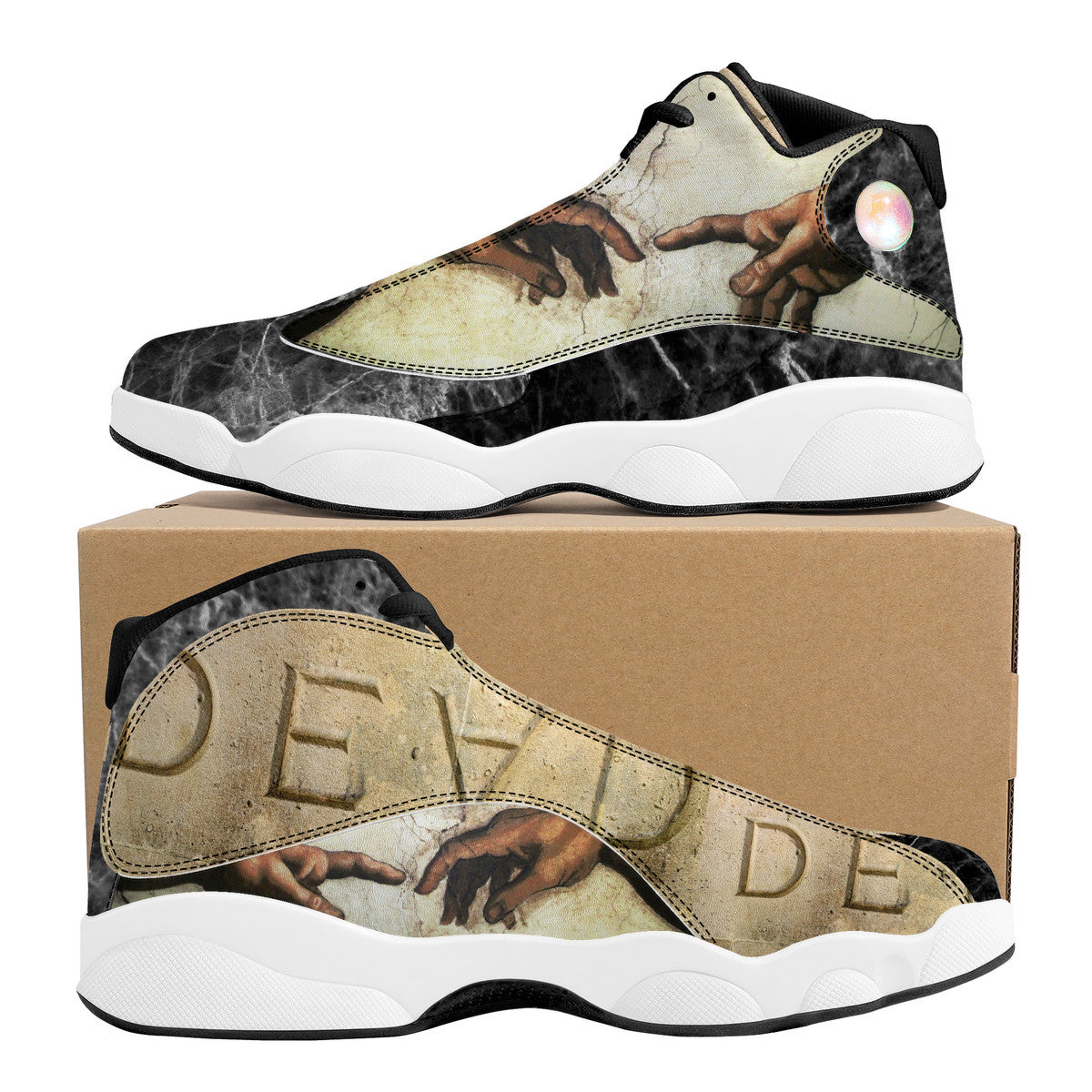 Creation of Adam | Basketball Shoes Customized | Shoe Zero