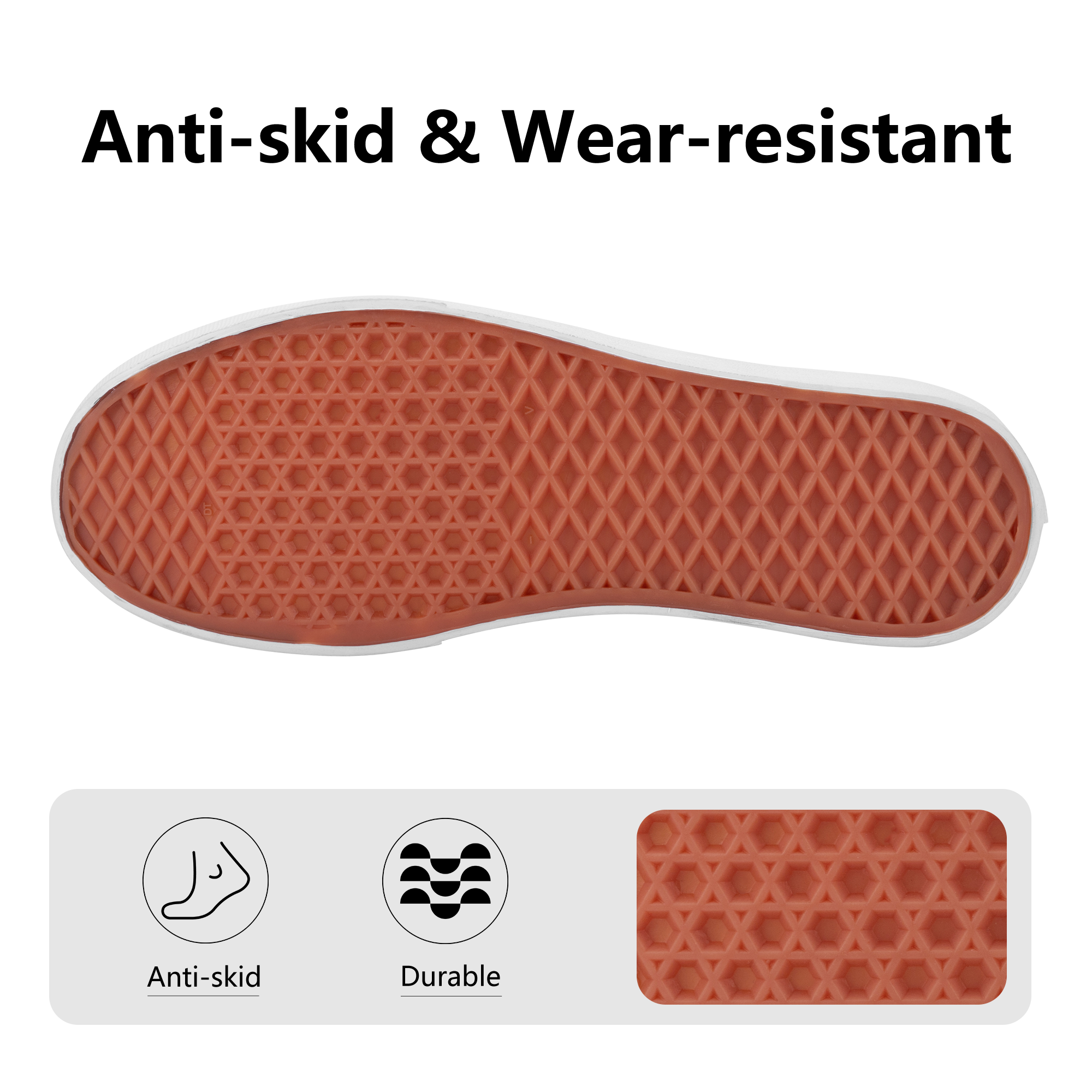 Customizable Slip-on Shoes - White - Shoe Zero
