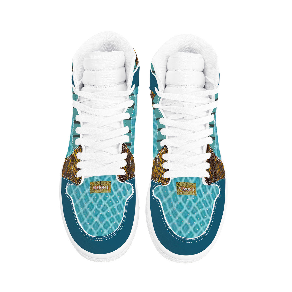 Majestic Blue | High Top Customized | Shoe Zero