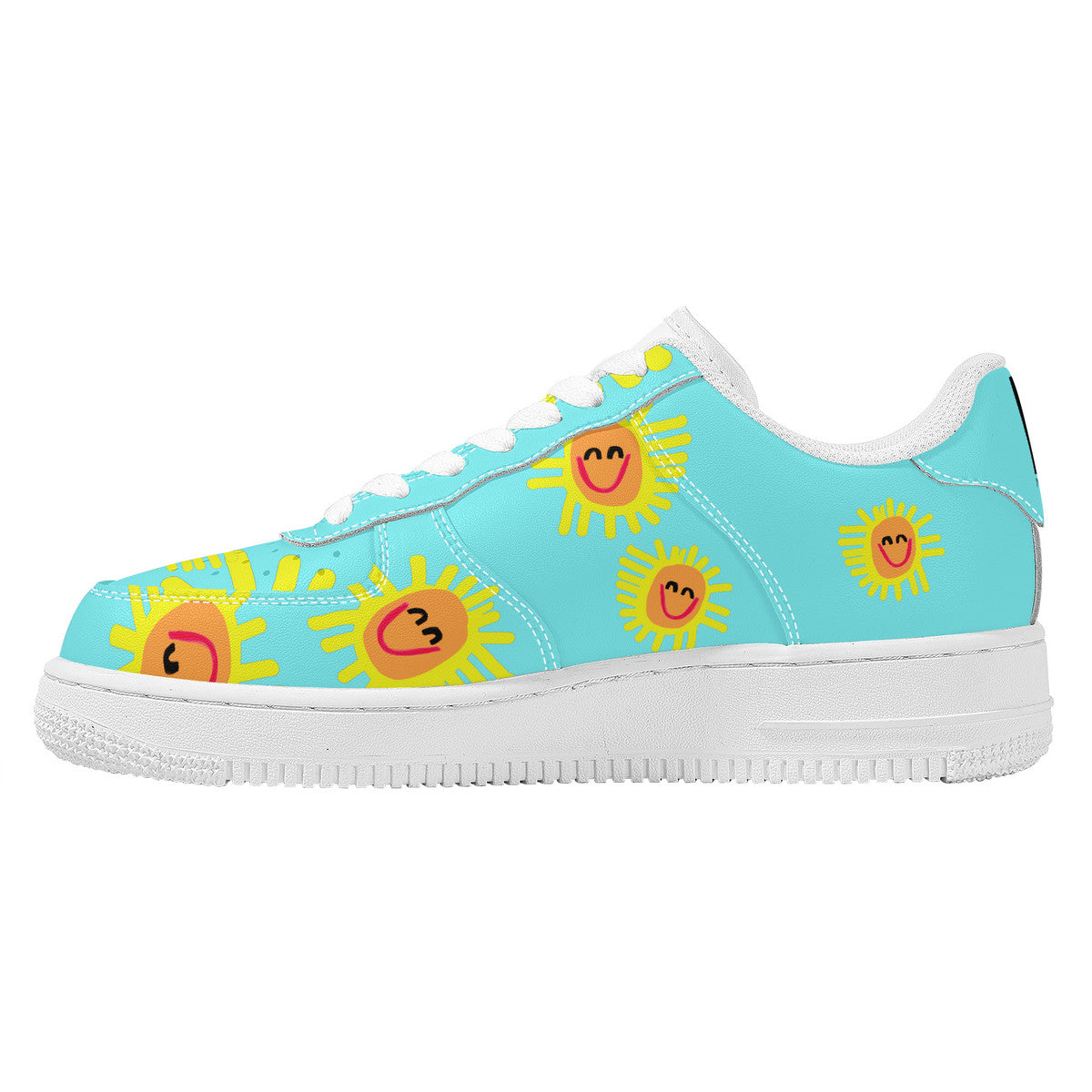 Happy Sunshine Customized Low Top Unisex Sneaker - Shoe Zero