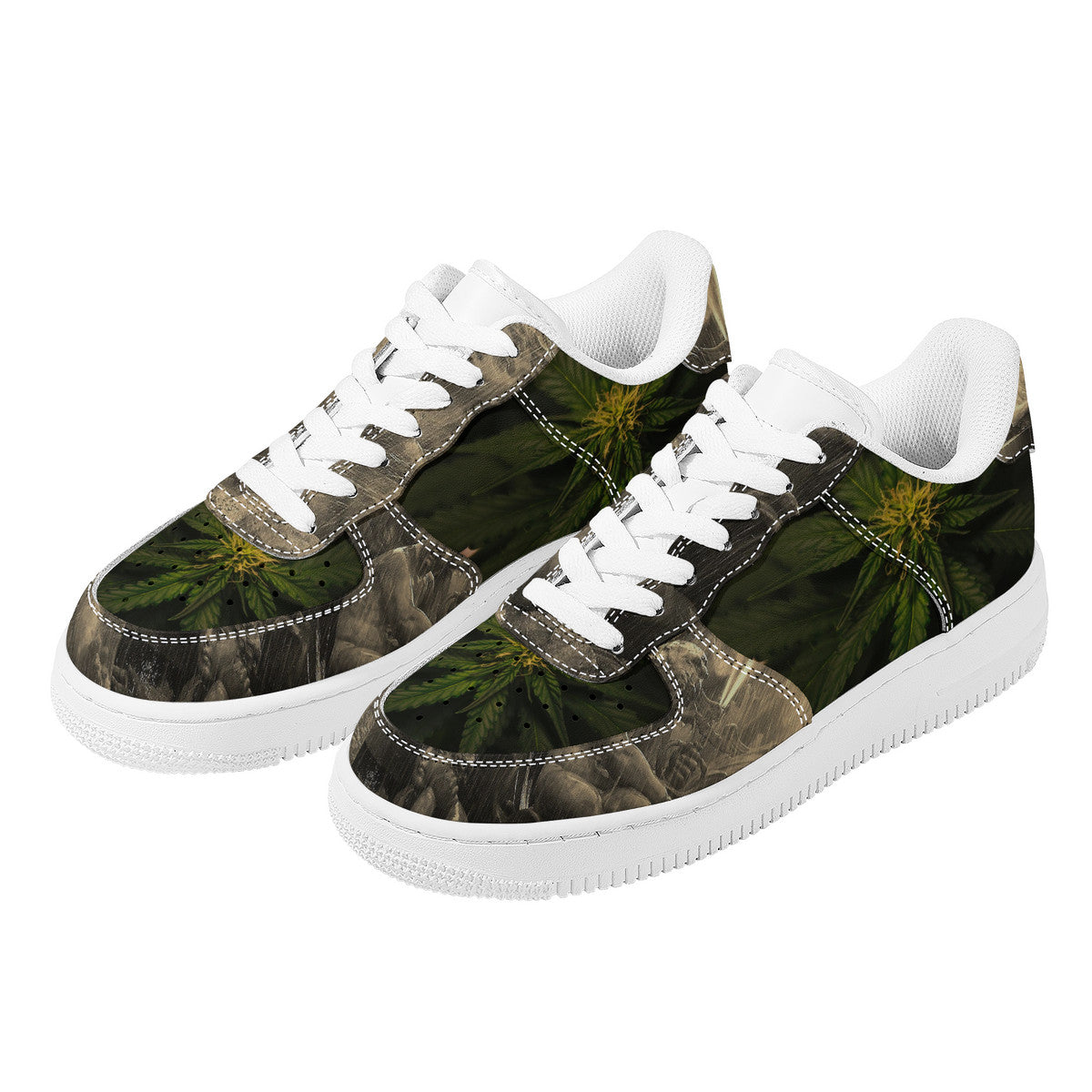 Urban Leaf Low Tops | Custom Branded Shoes | Shoe Zero
