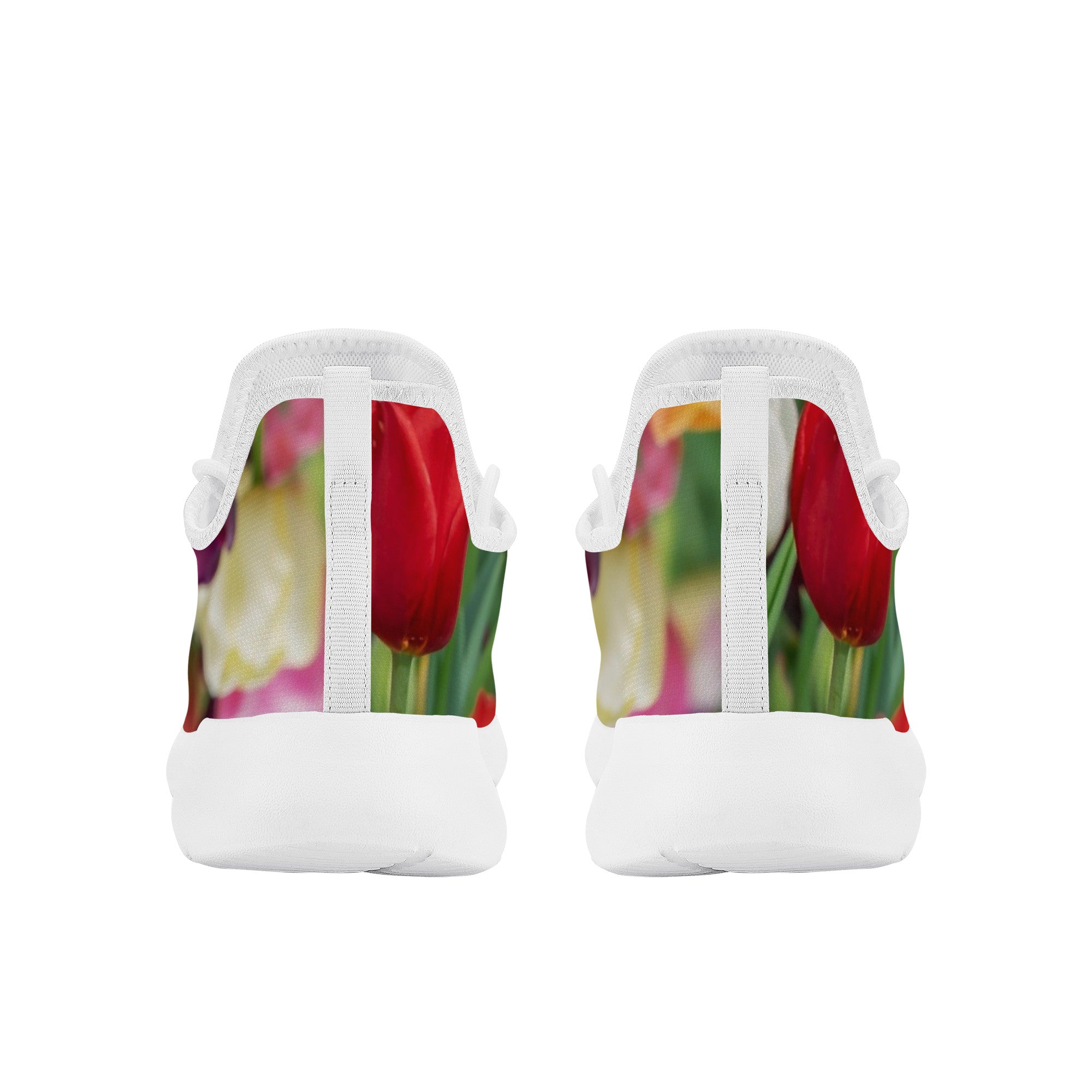 Floral Burst | Custom Mesh Shoes | Shoe Zero