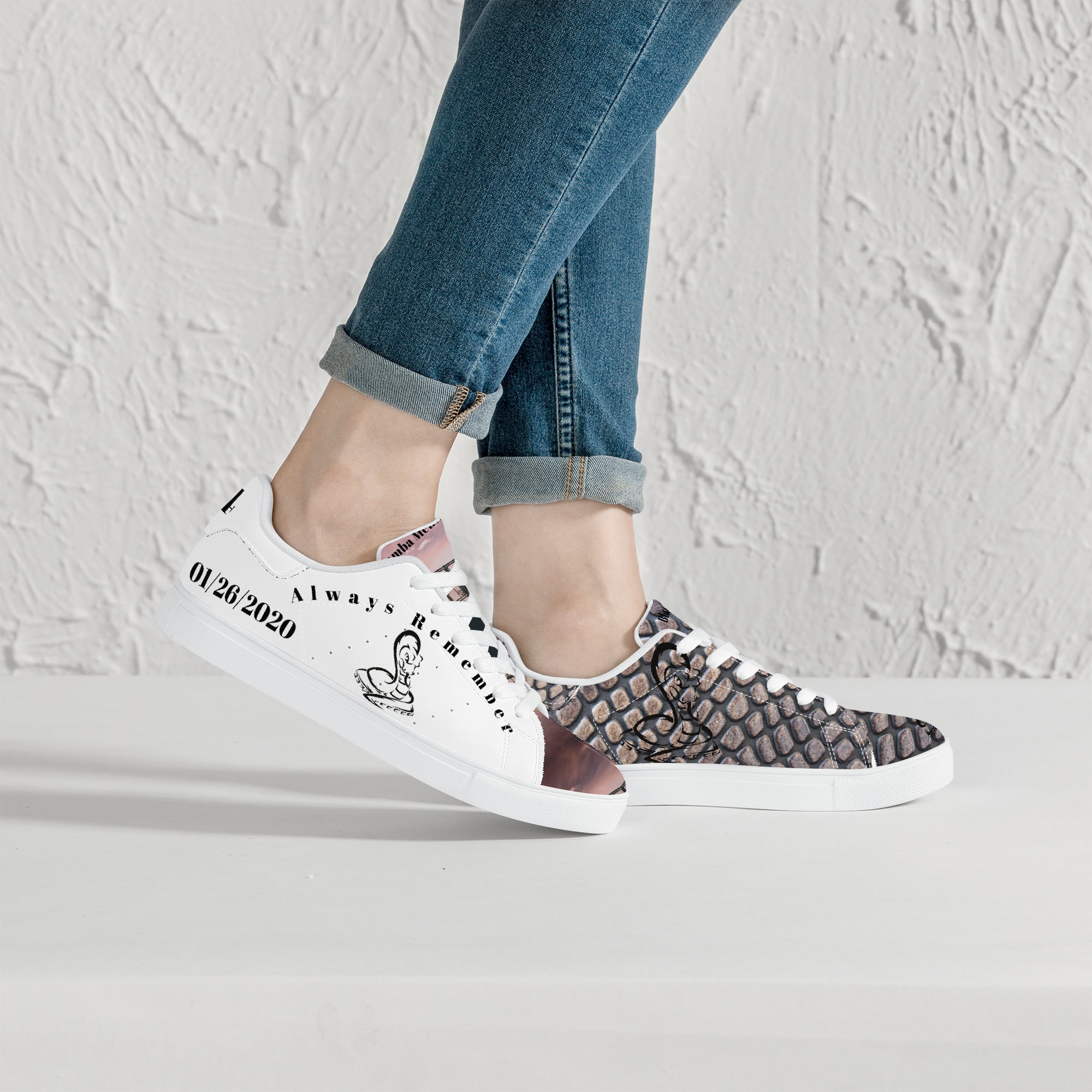 Commemorative Black Mamba | Low Top Customized | Shoe Zero