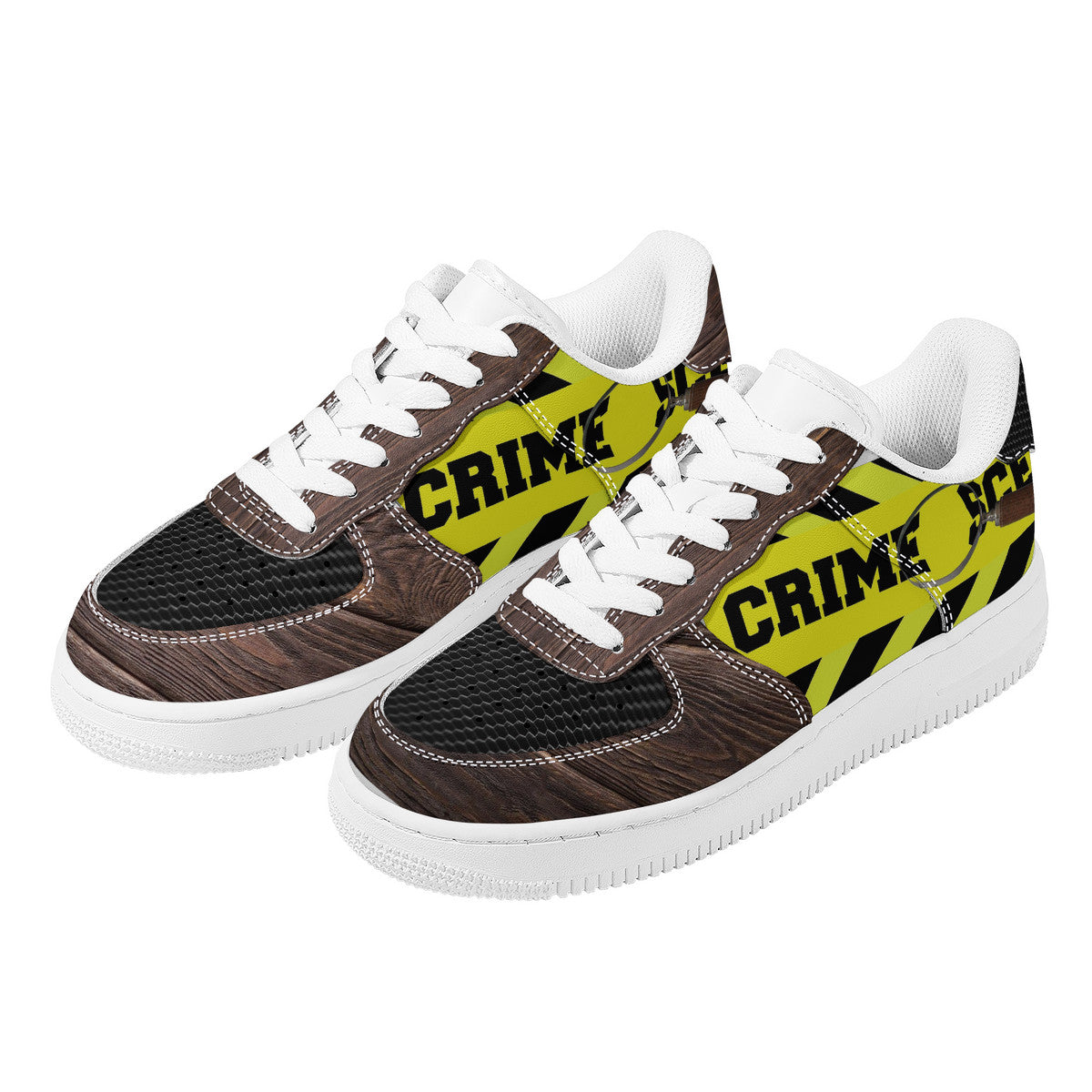 Crime Scene | Low Top Customized | Shoe Zero