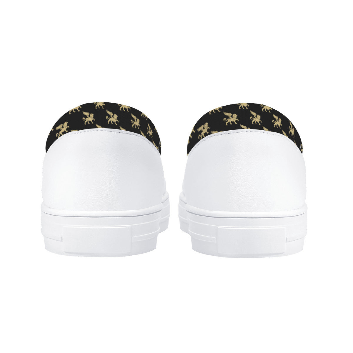 Gold Lion V1 Slip-on Shoes | Low Top Customized | Shoe Zero