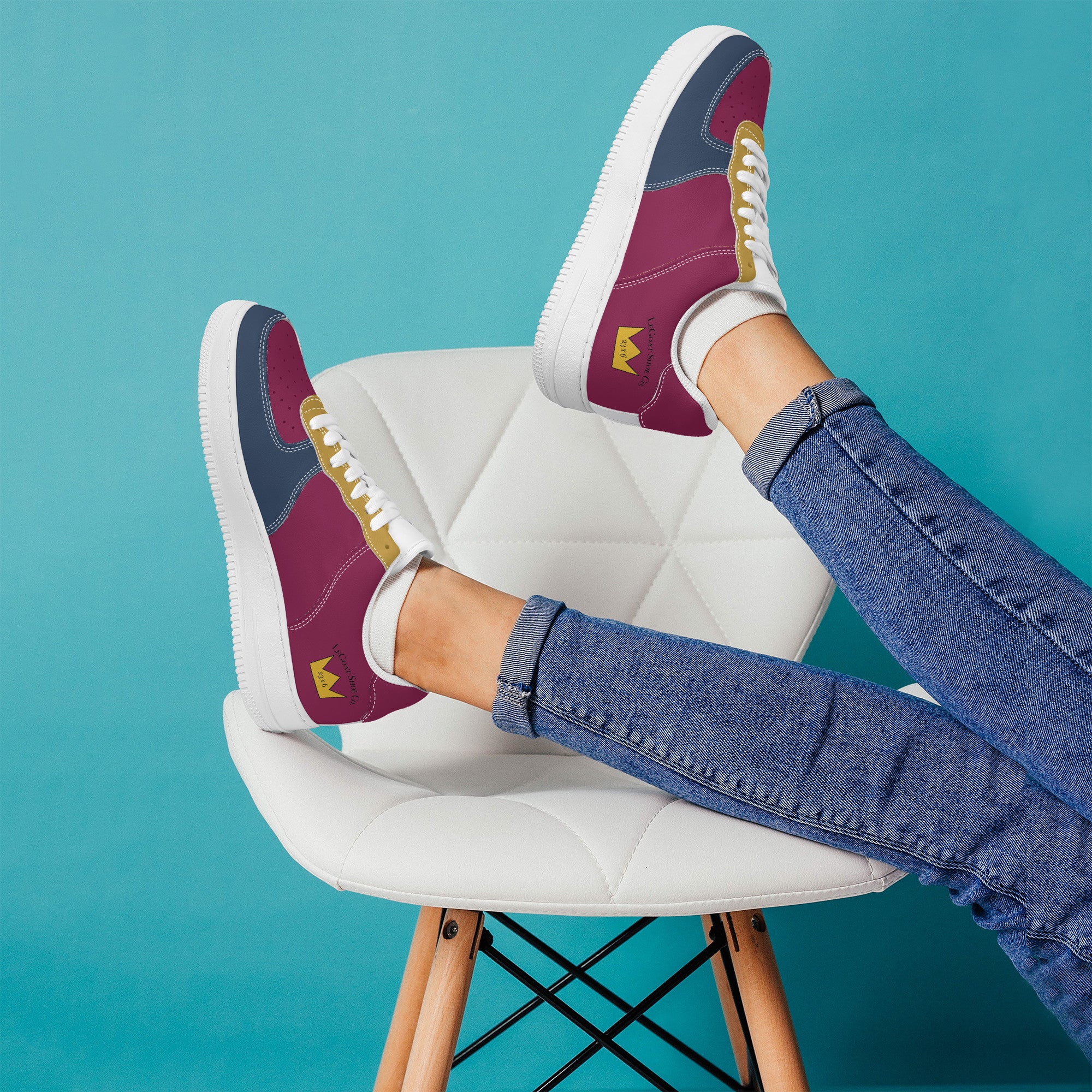 LeGoat shoes by Parker N | Customized Low Tops | Shoe Zero