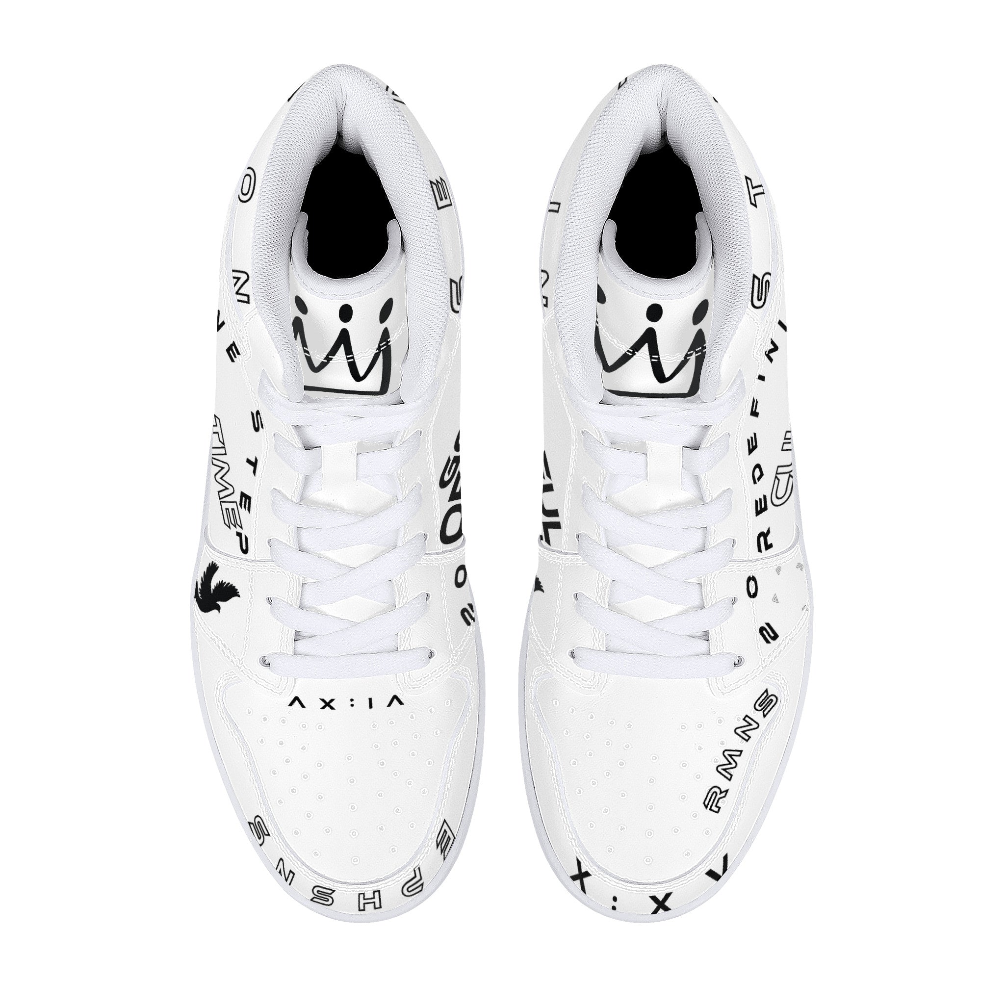 Good News on Good Shoes - White | High Top Customized | Shoe Zero