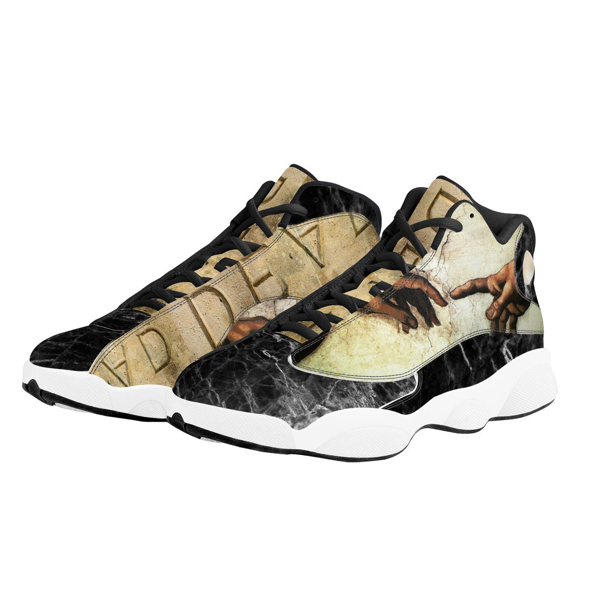 Renaissance Art High Top Sneakers | Custom Branded Shoes | Shoe Zero