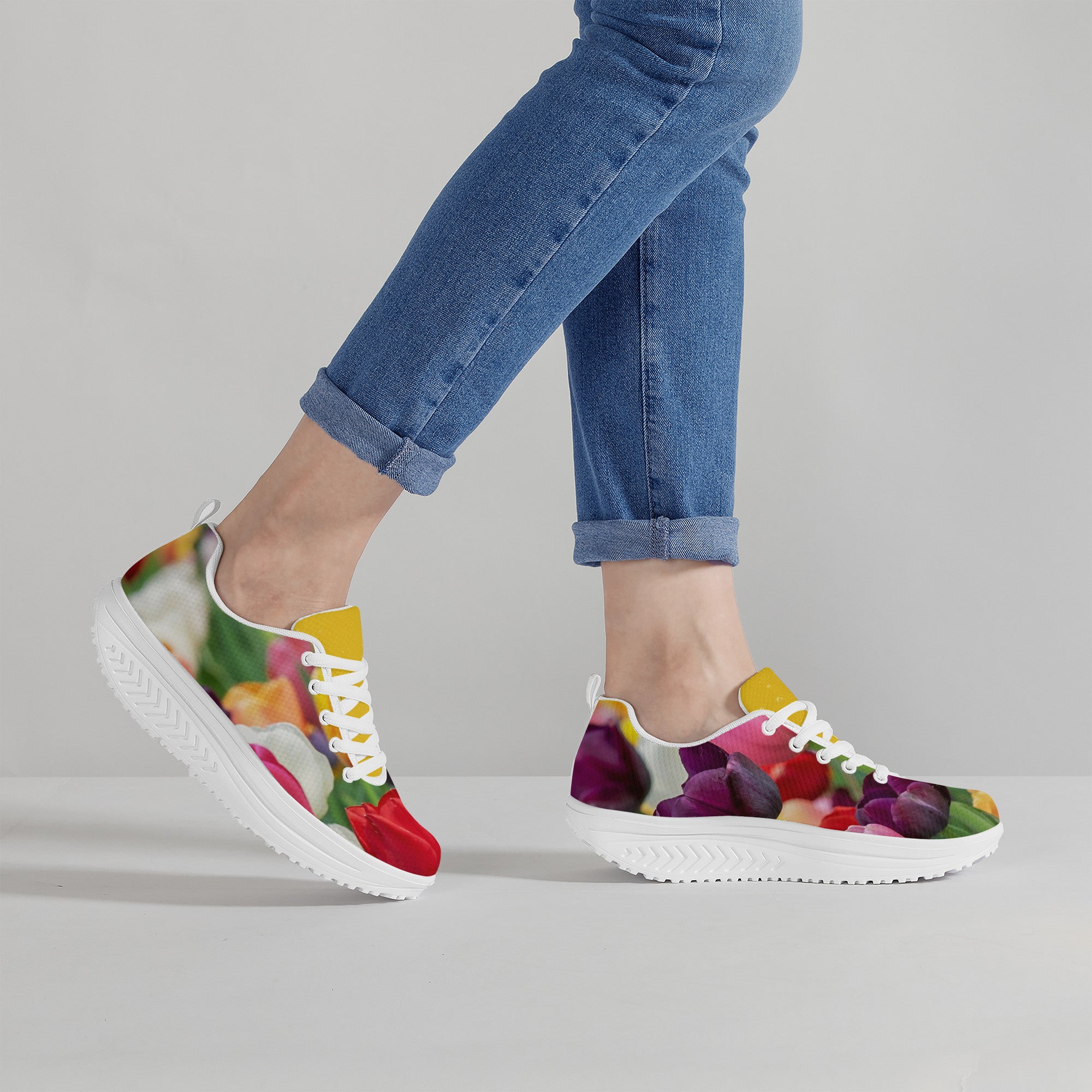 Tulip Walk | Custom Mesh Shoes | Shoe Zero