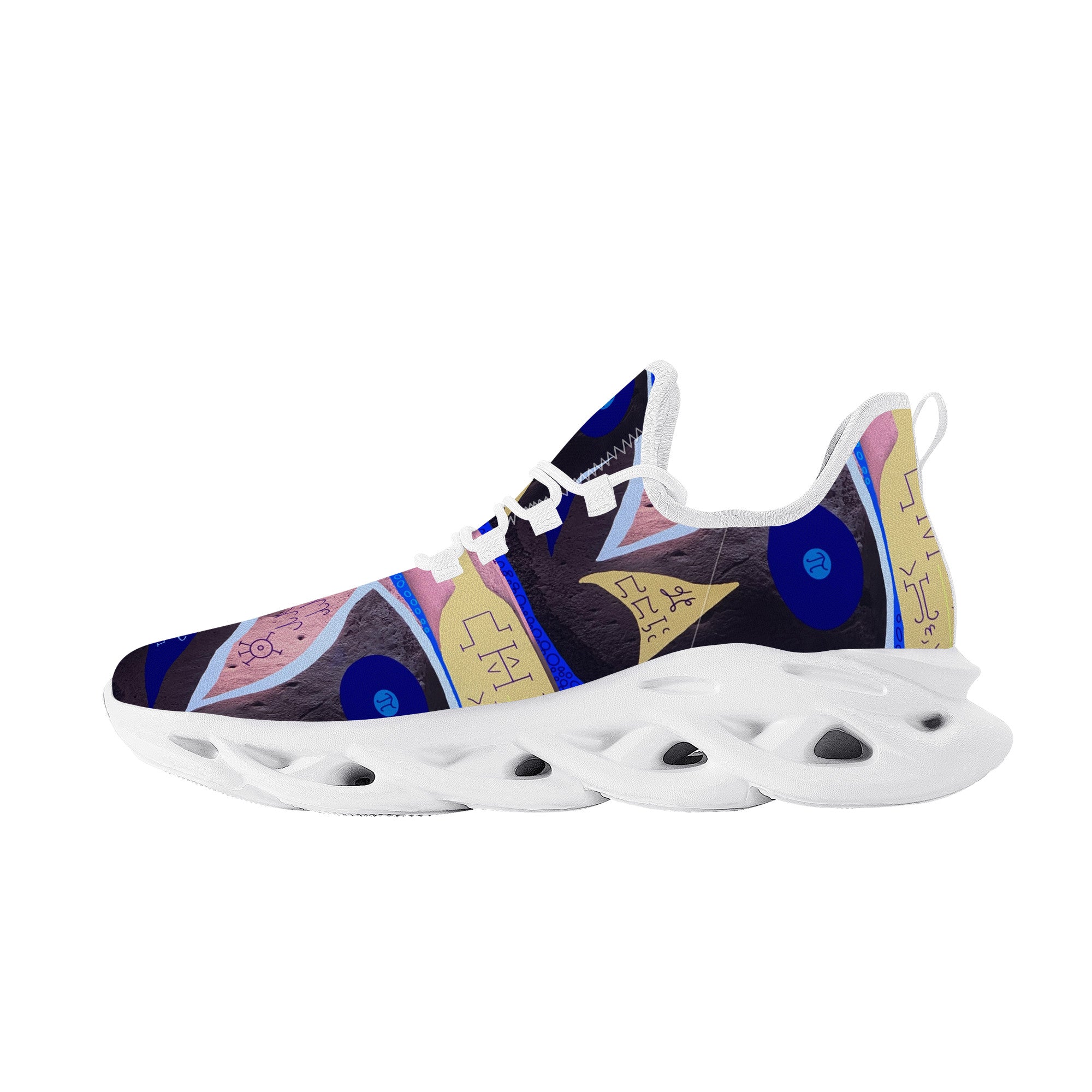 Colourful Sneaker- forever in peace whale | CustomizedFlex Sneaker by Sylliboy - Shoe Zero