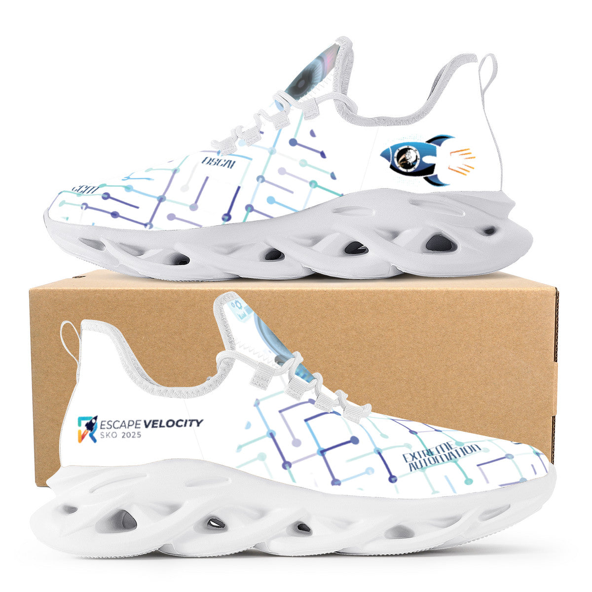 Leanne's RegScale Business Shoe Design | Flex Control Sneaker - White
