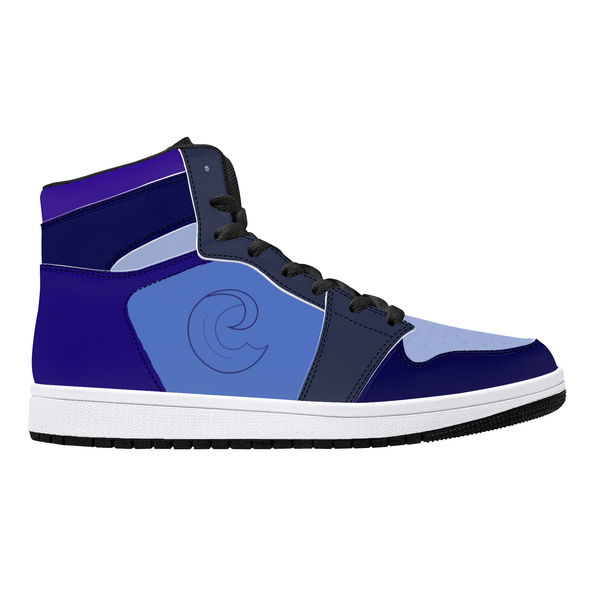 Mason L Custom High-Top Sneakers - Black - Shoe Zero