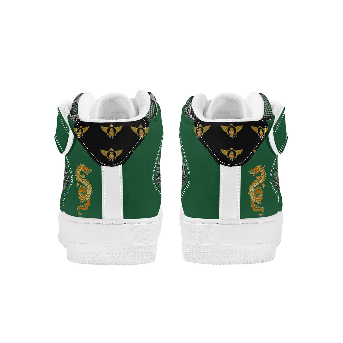 Majestic Green | High Top Customized | Shoe Zero