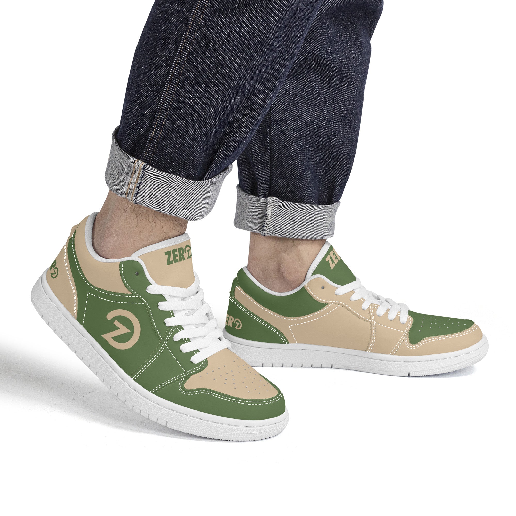 Earth Tone shoes by Shoe Zero | Low Tops Customized | Shoe Zero